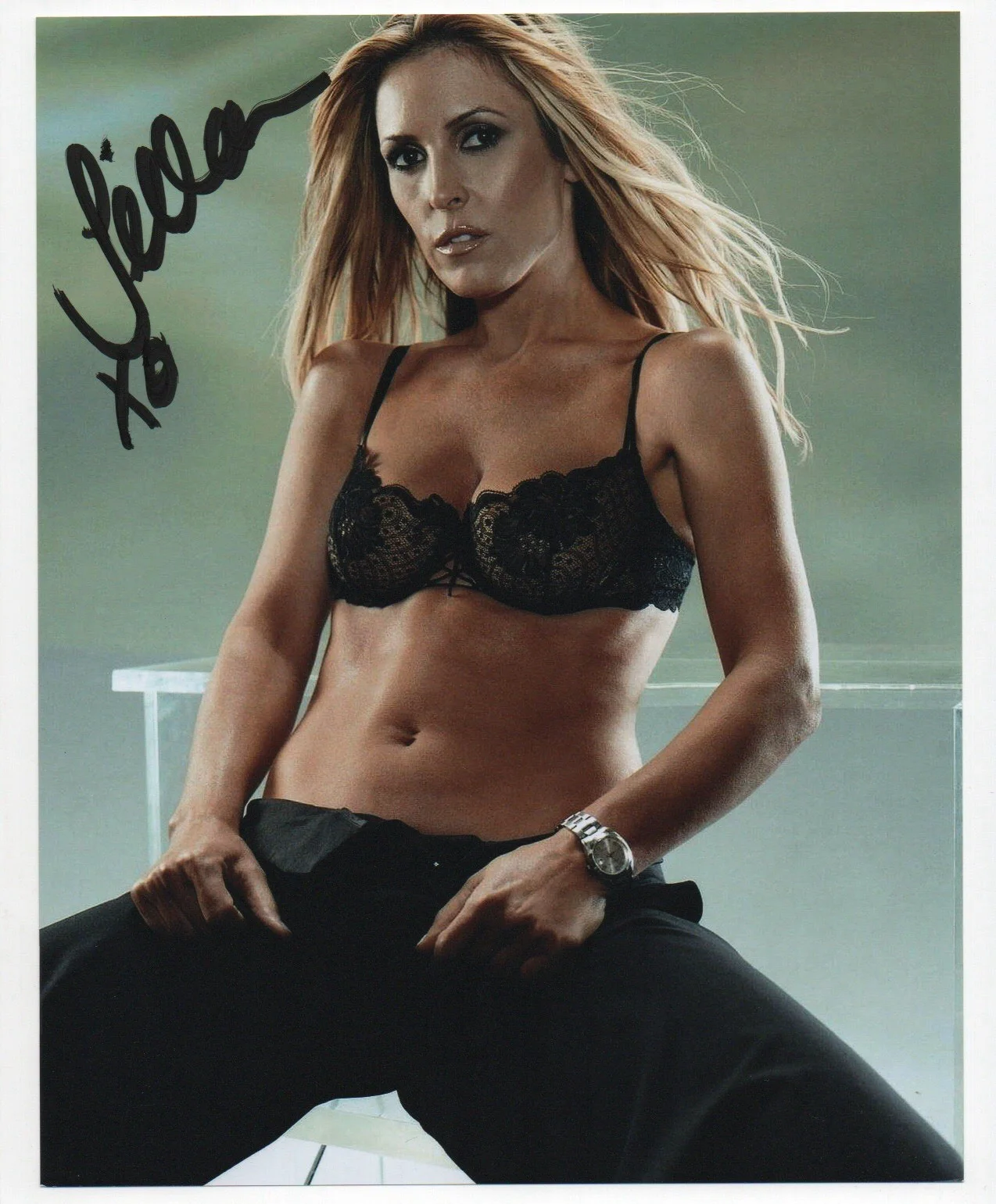 Jillian Barberie — Jillian Barberie signed autograph 8x10 Photo No COA Pass BAS PSA JSA Hot Sexy