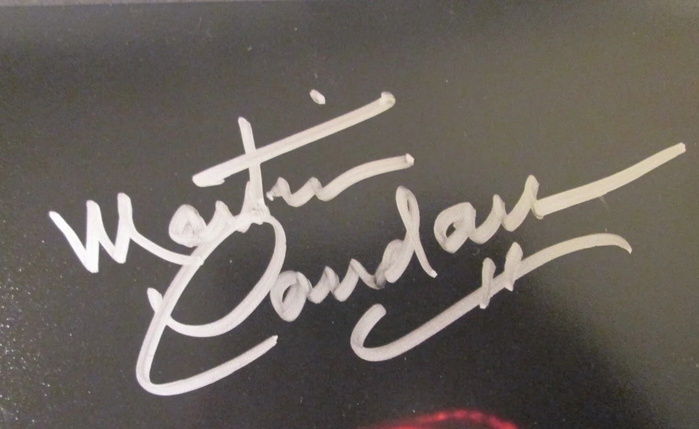 Martin Landau — MARTIN LANDAU as GEPPETTO Hand Signed 8x10 from THE ADVENTURES OF PINOCCHIO 1996, изображение 2