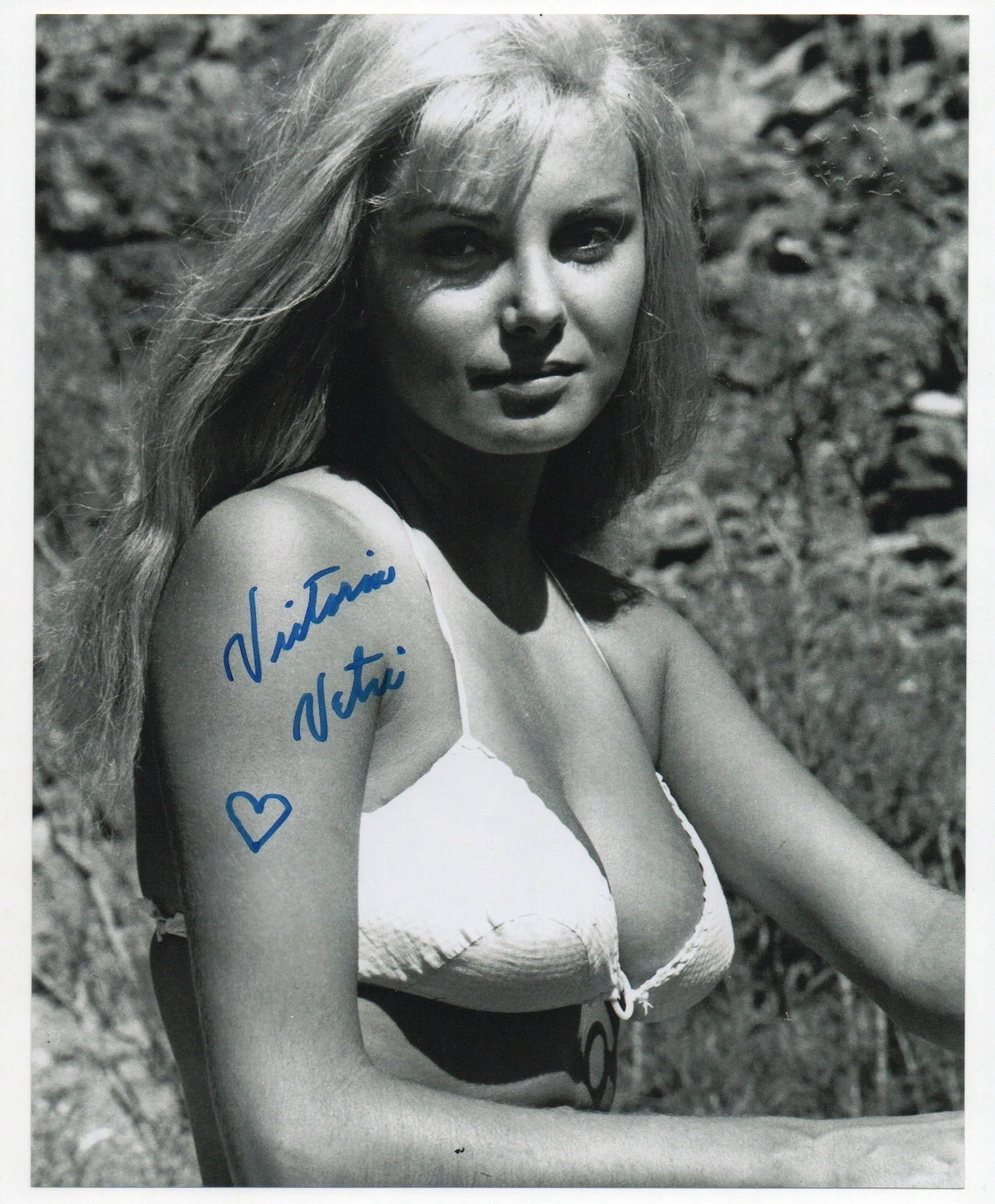 Victoria Vetri — Victoria Vetri signed autograph 8x10 Photo No COA Pass BAS PSA JSA Sexy Sanna