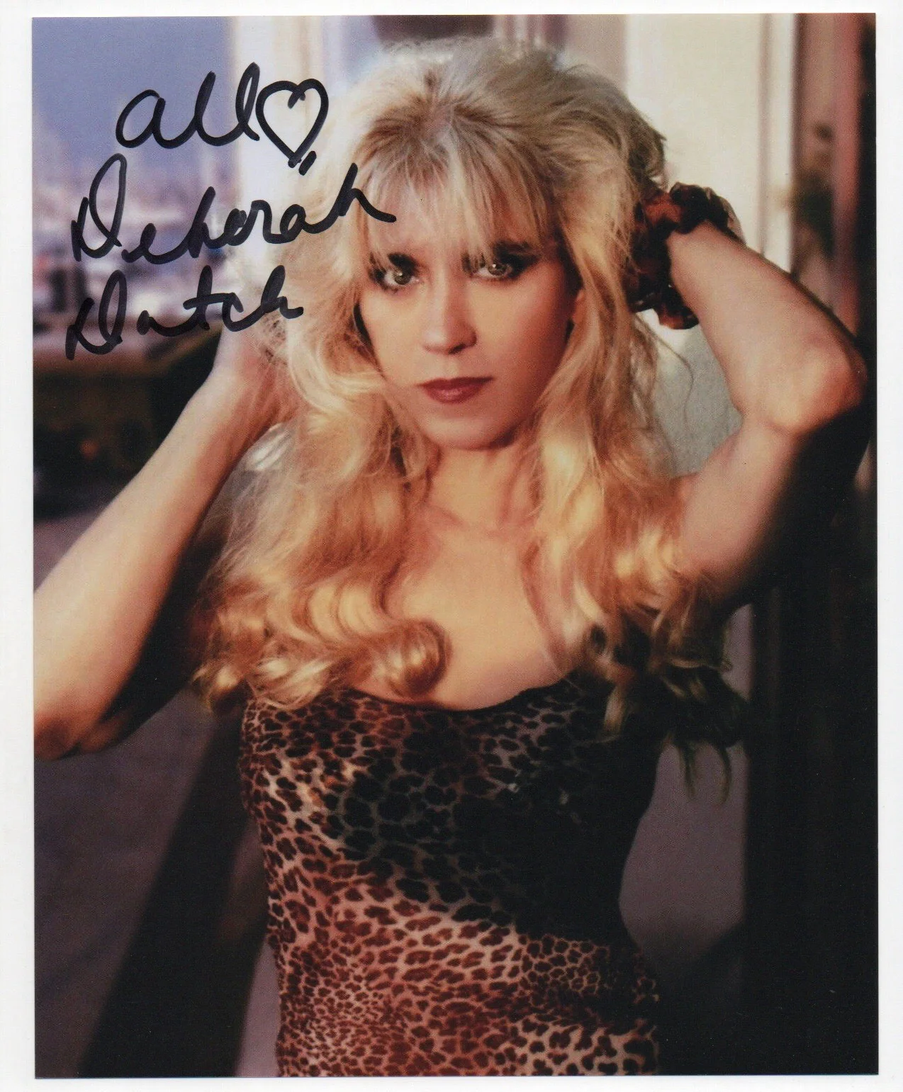 Debbie Dutch — Deborah Dutch signed autograph 8x10 Photo No COA Pass BAS PSA JSA Hot Sexy Model
