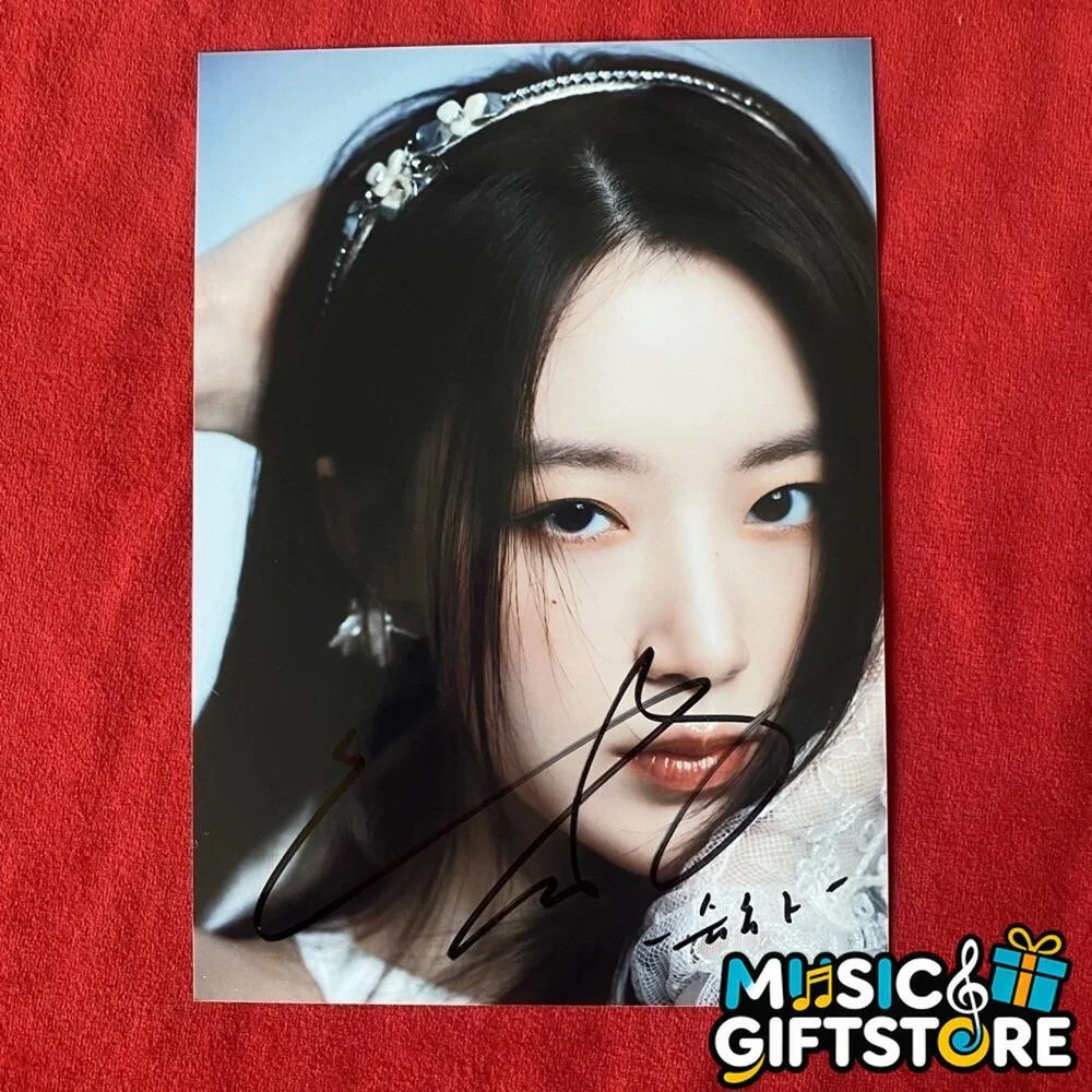 (G)I-DLE GIDLE Jeon So-yeon Autographed Signed Photo K-POP Collection 2025B #MUG, image 3