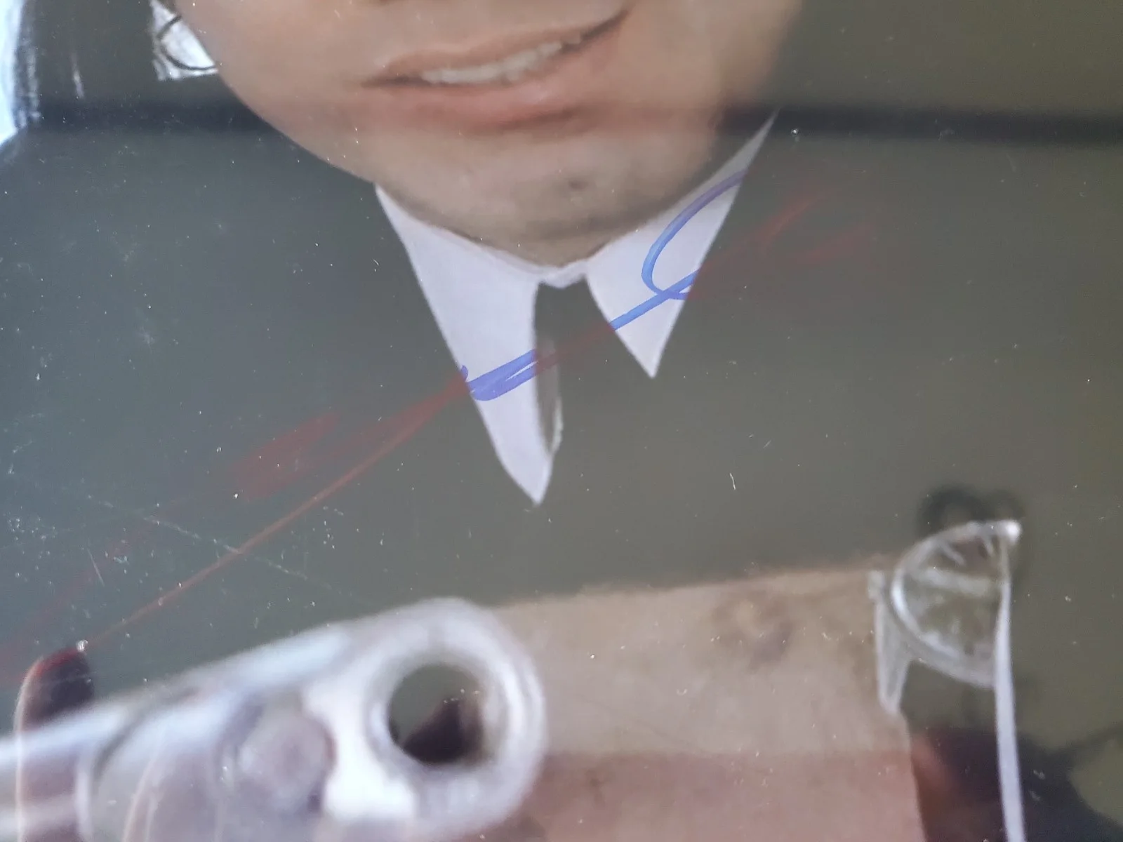 John Travolta — JOHN TRAVOLTA in PULP FICTION 11X14 Autographed Photo w/Letter of Authenticity, image 2