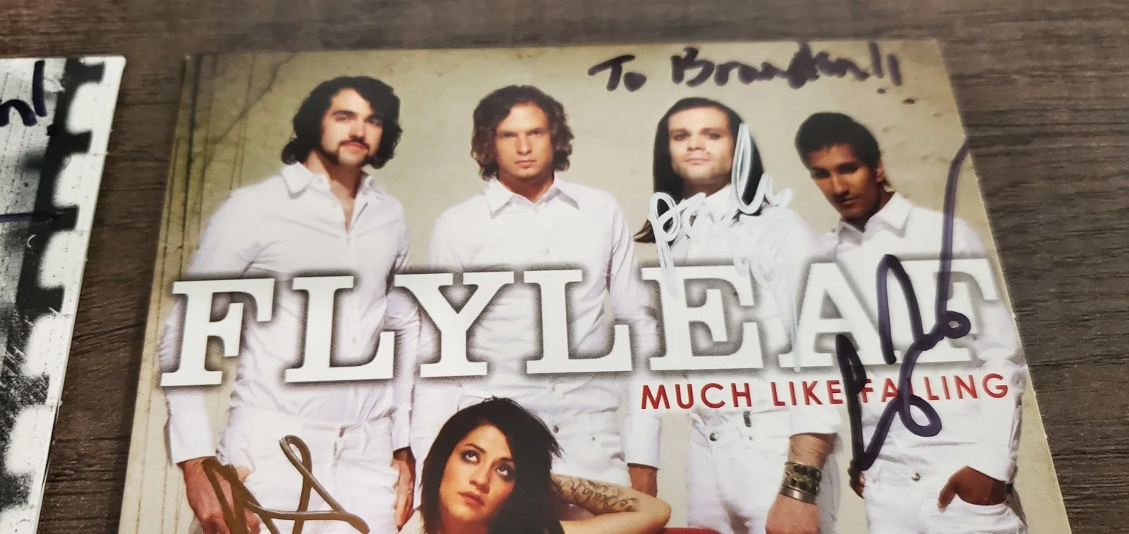 Autographed Flyleaf EP Music As A Weapon + Much Like Falling Signed by 4 Members, image 4