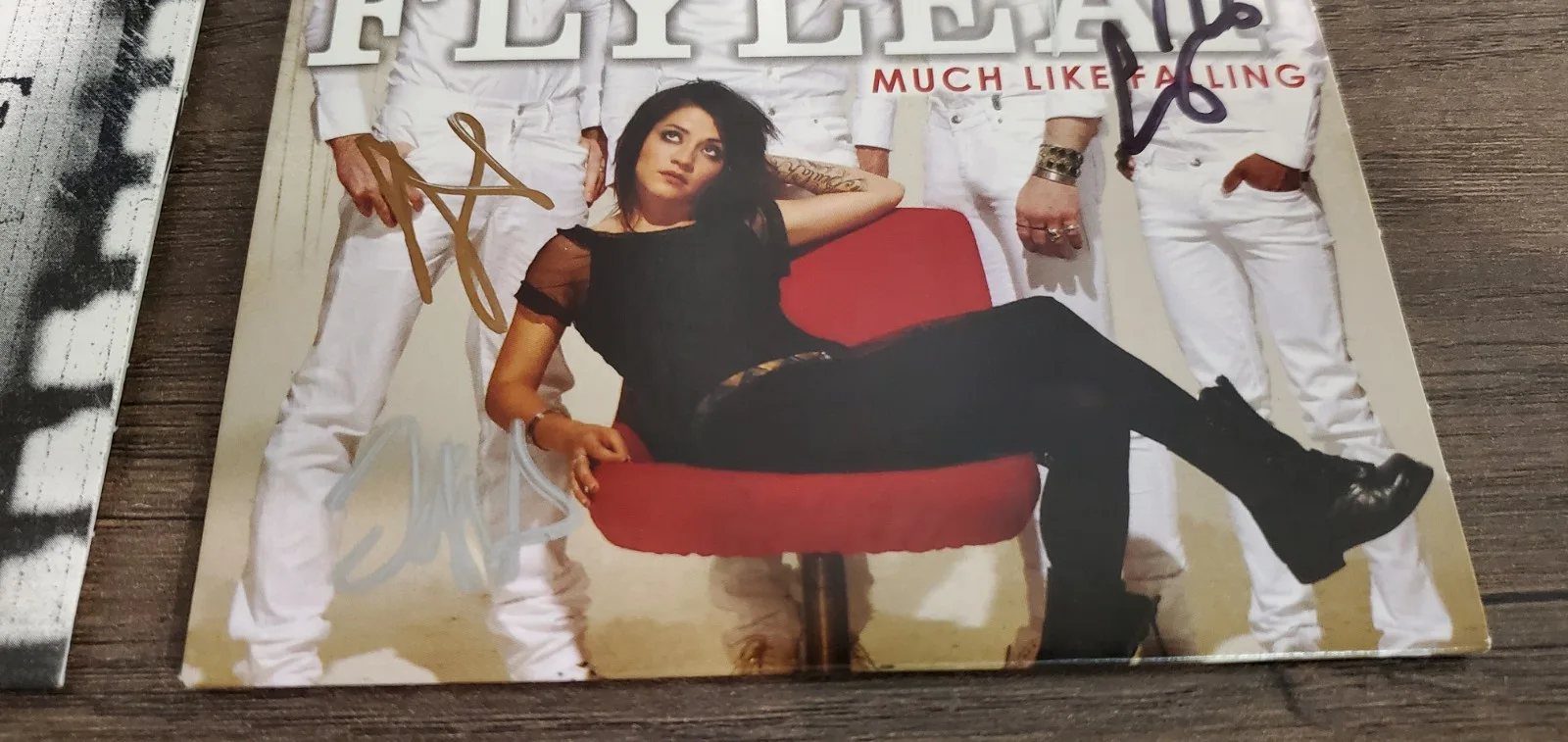 Autographed Flyleaf EP Music As A Weapon + Much Like Falling Signed by 4 Members, image 5