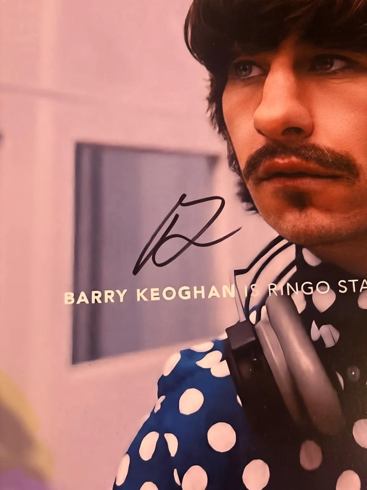 Barry Keoghan — Barry Keoghan ‘Ringo Starr’ signed 2028 Beatles Movie Biopic 11x14 Video Proof!, image 2
