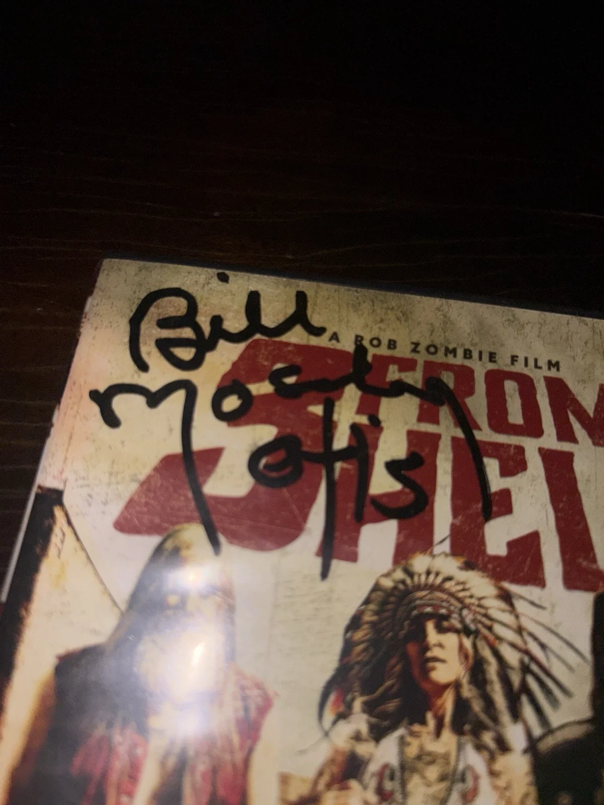 Bill — Bill Mosley “ Otis “ Signed / Autographed 3 From Hell DVD, image 2