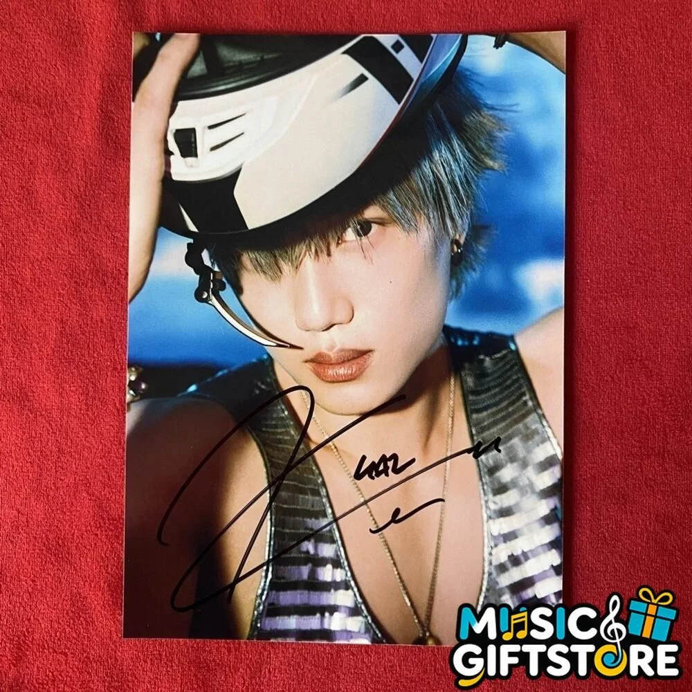 EXO KAI Autographed Signed Photo Autographs 4*6 K-POP Collection 2025A #MUGS, image 4