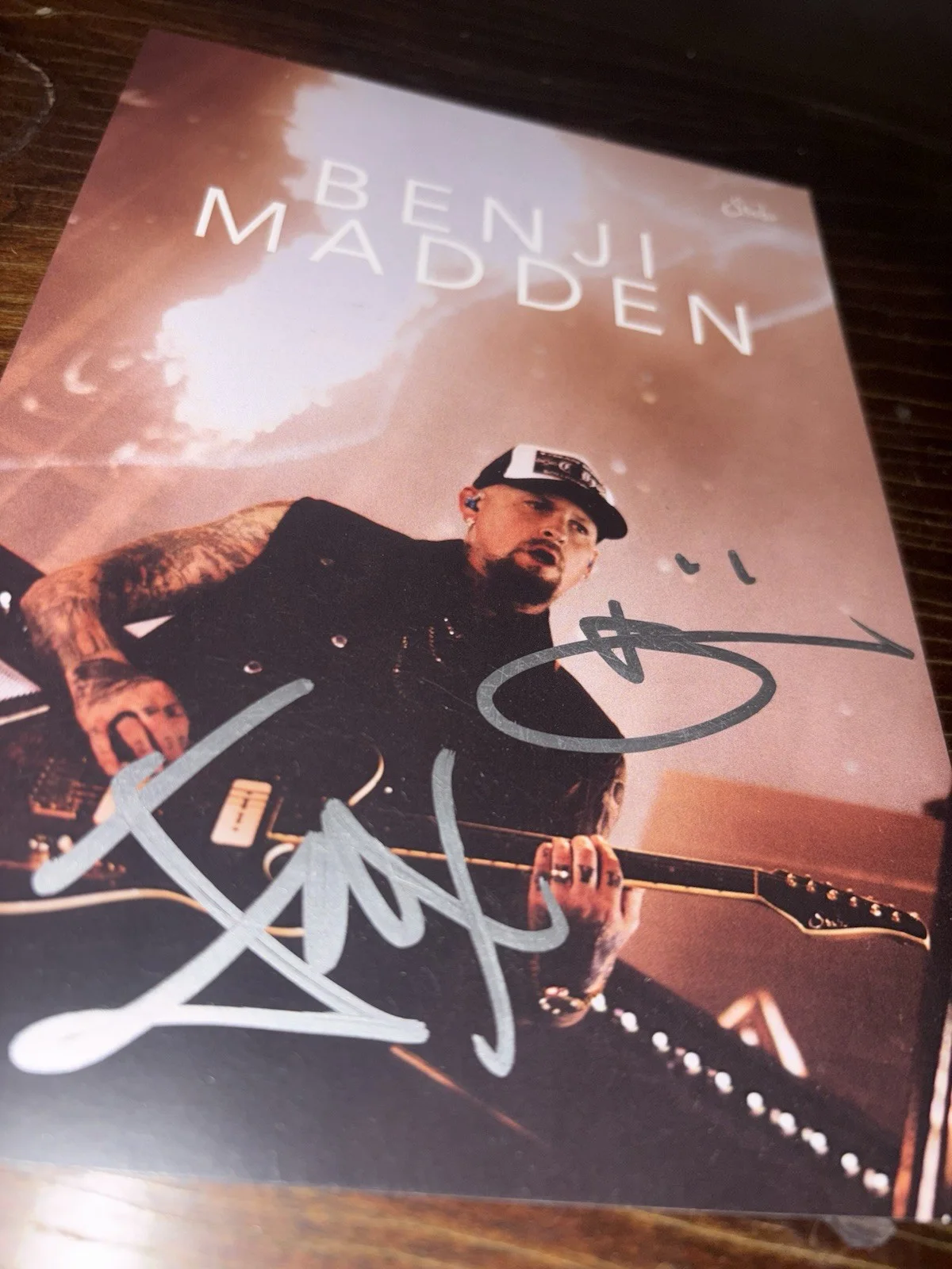 Benji and Joel Madden of Good Charlotte Signed / Autographed Photo, изображение 2