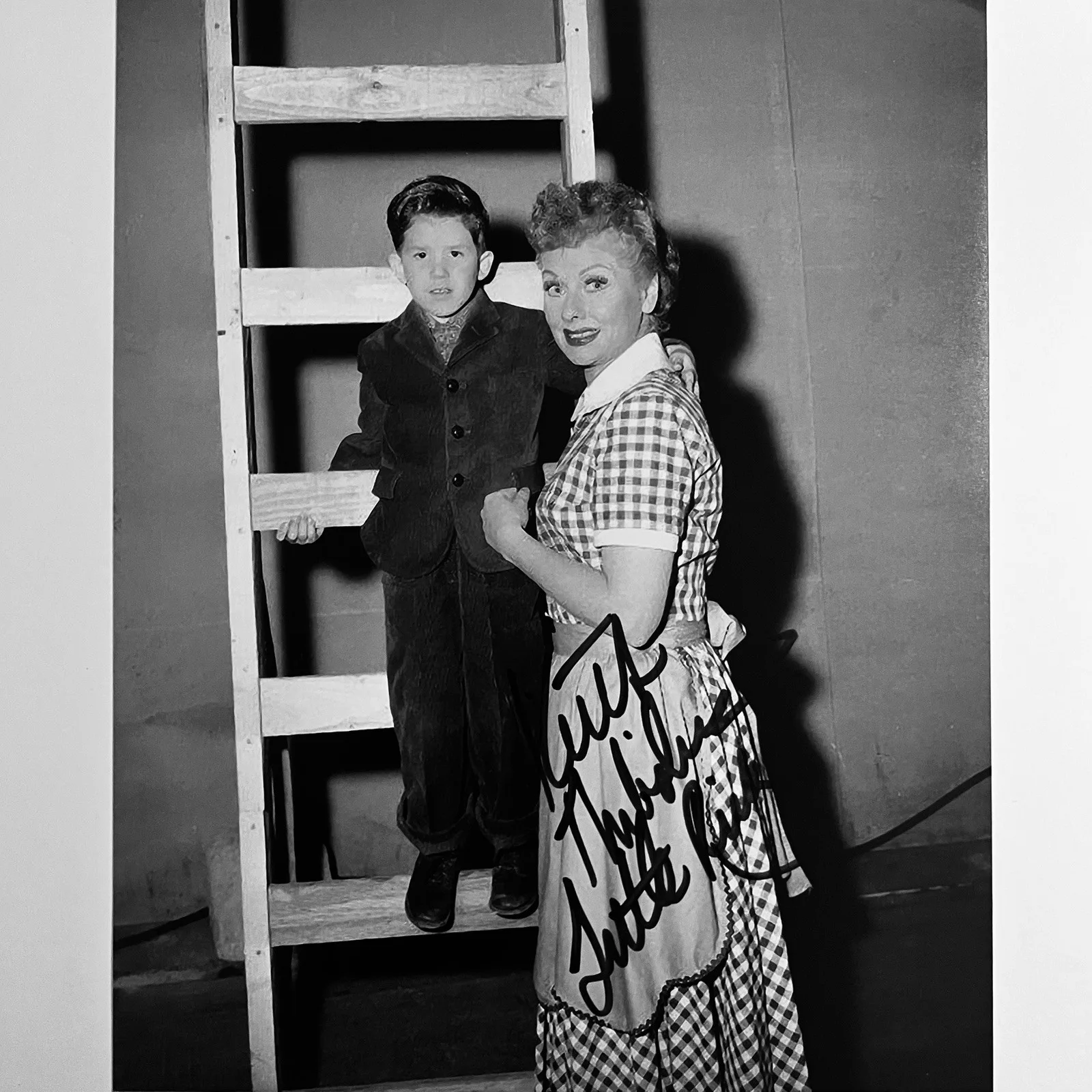Keith Thibodeaux — I LOVE LUCY Signed 8x10 / KEITH THIBODEAUX as Little Ricky / ANDY GRIFFITH SHOW, изображение 2