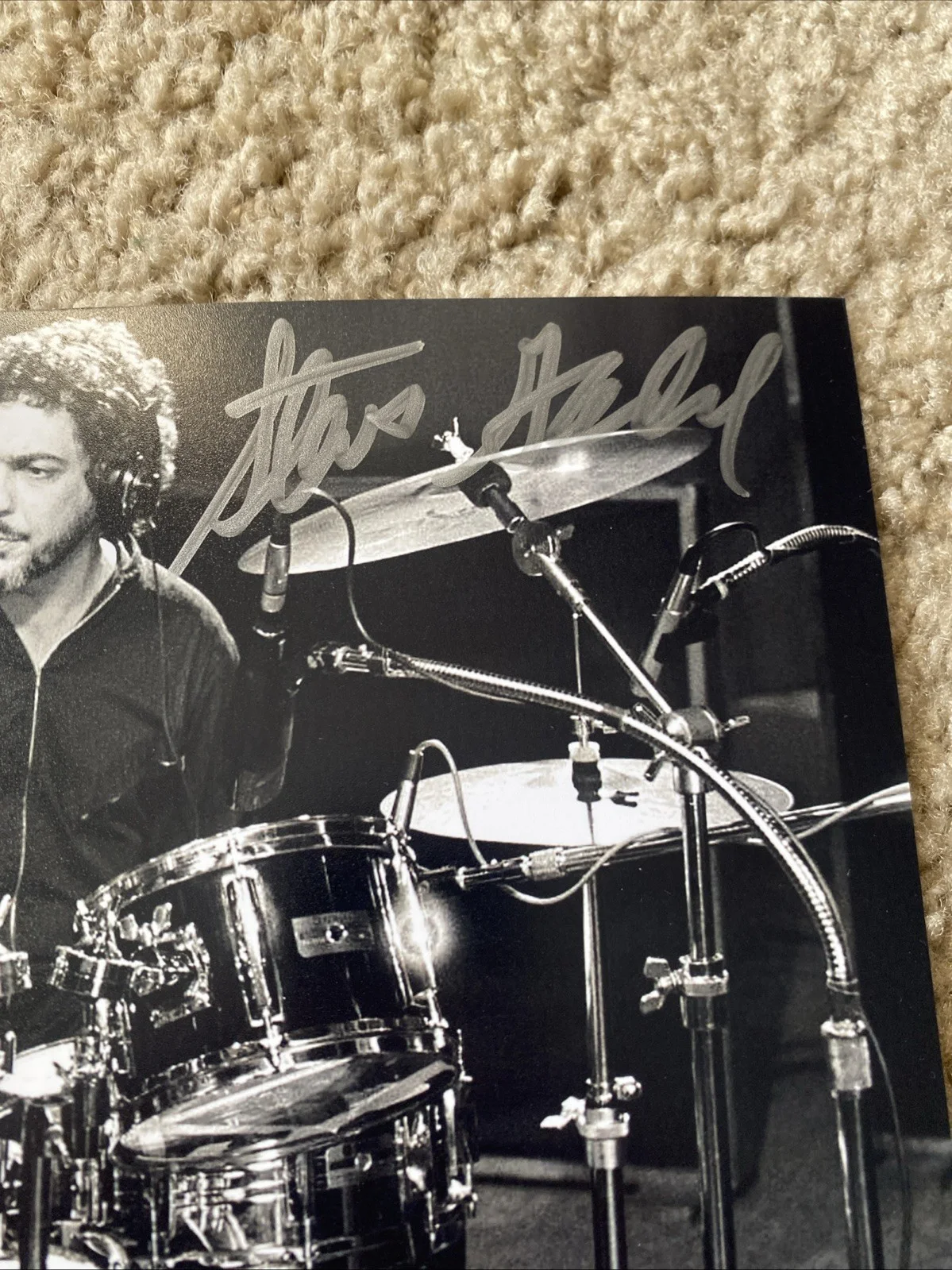 Steve Gadd HOF Drummer Signed Autographed 8x10 Photo Beckett BAS, изображение 2