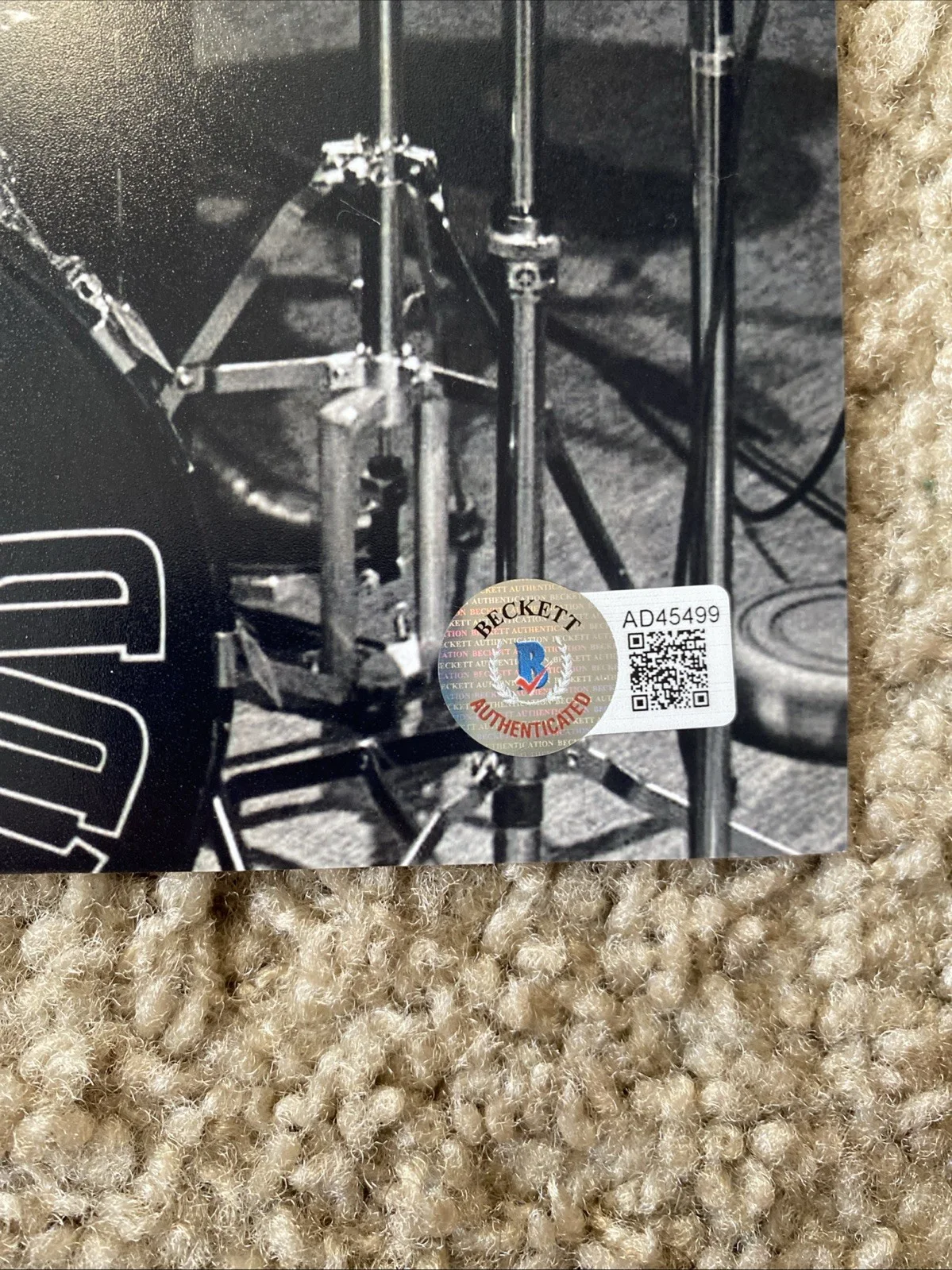 Steve Gadd HOF Drummer Signed Autographed 8x10 Photo Beckett BAS, изображение 3