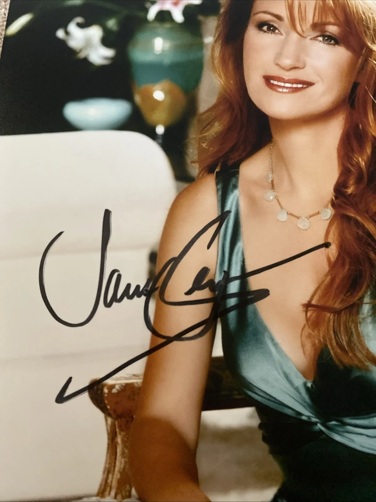 Jane Seymour Signed 8x10 Photo Beckett BAS, image 2