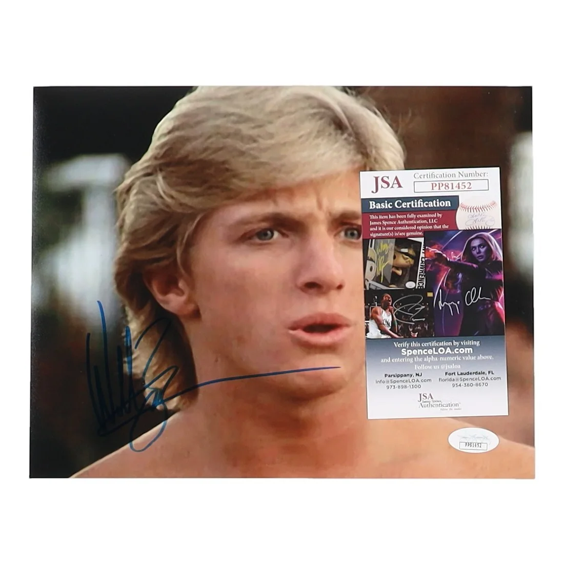 William Zabka — William Zabka Signed "The Karate Kid" 8x10 Photo (JSA), image 2