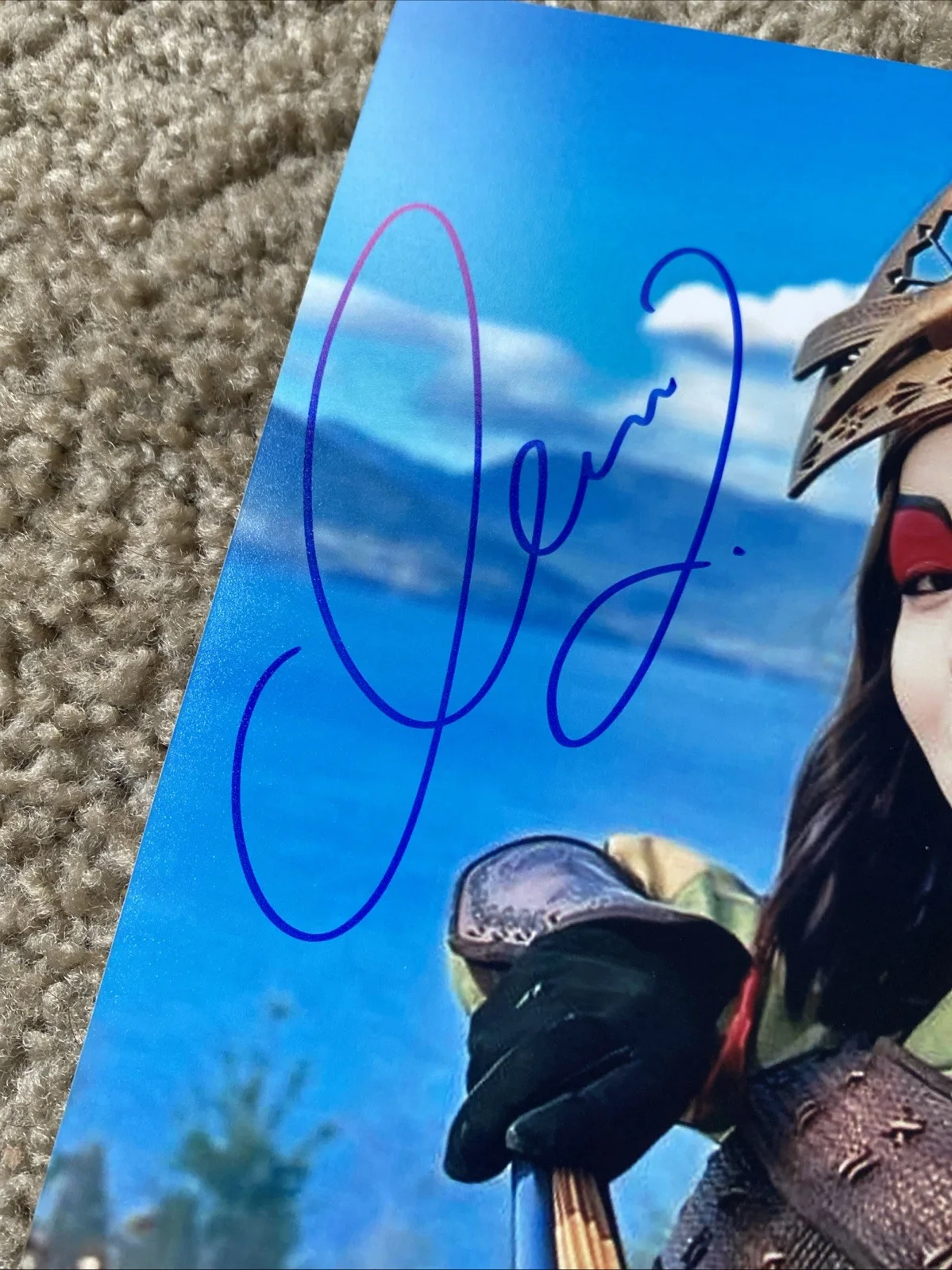 Maria Zhang Avatar: The Last Airbender Suki Signed 8x10 Photo Zobie COA, изображение 2