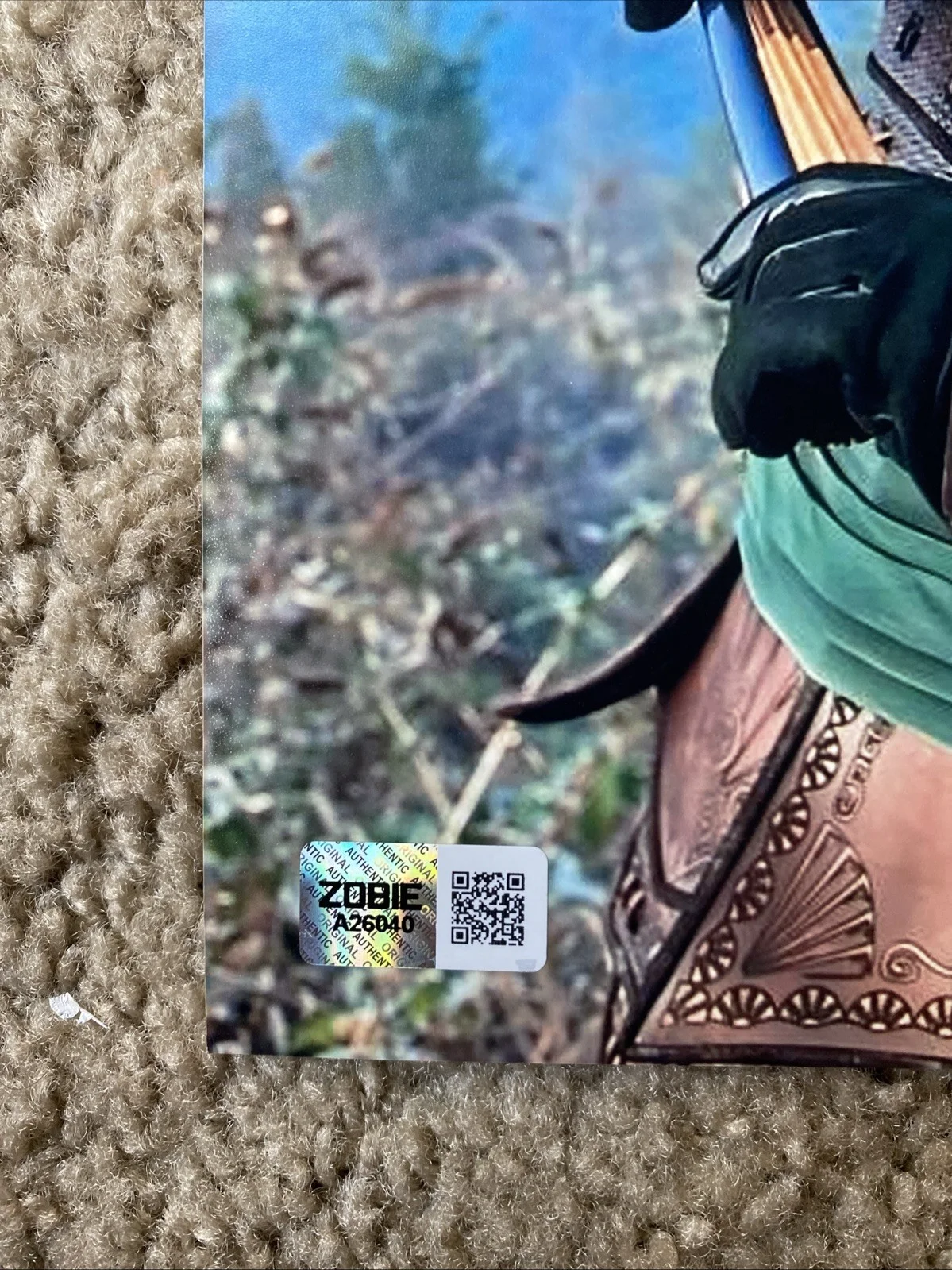 Maria Zhang Avatar: The Last Airbender Suki Signed 8x10 Photo Zobie COA, изображение 3