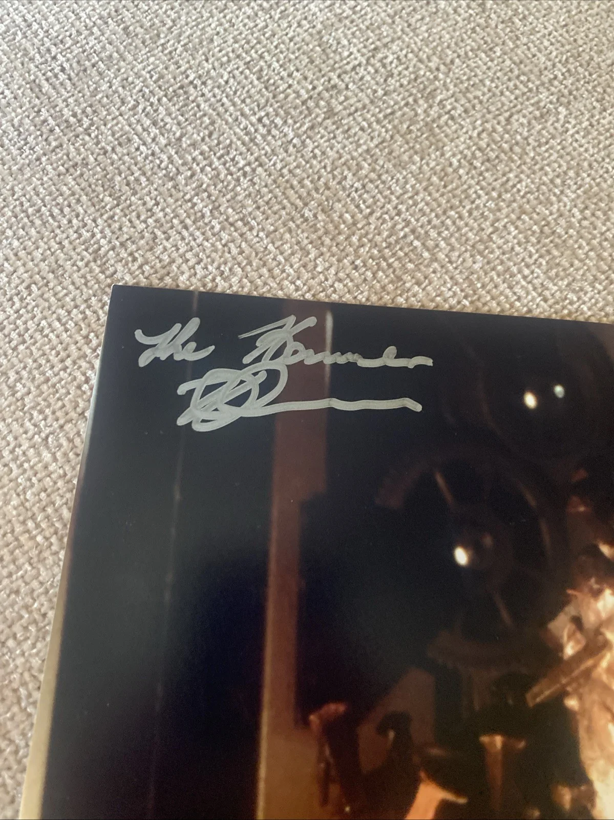 Herbert Duncanson (Thir13en Ghosts) Signed Photo Zobie COA, image 2