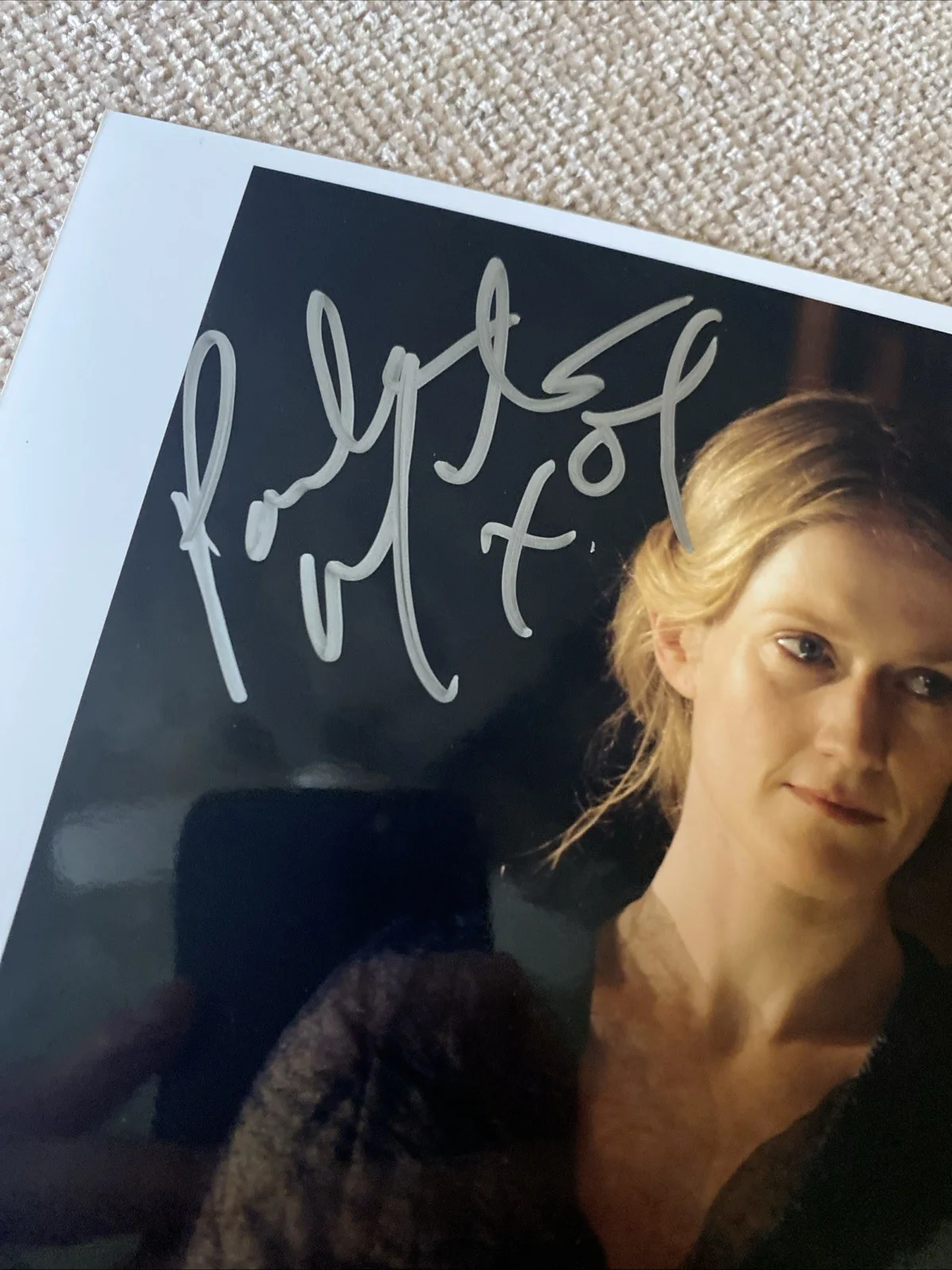 Paula Malcomson “Deadwood” Signed 8x10 Photo JSA Sticker COA, изображение 2