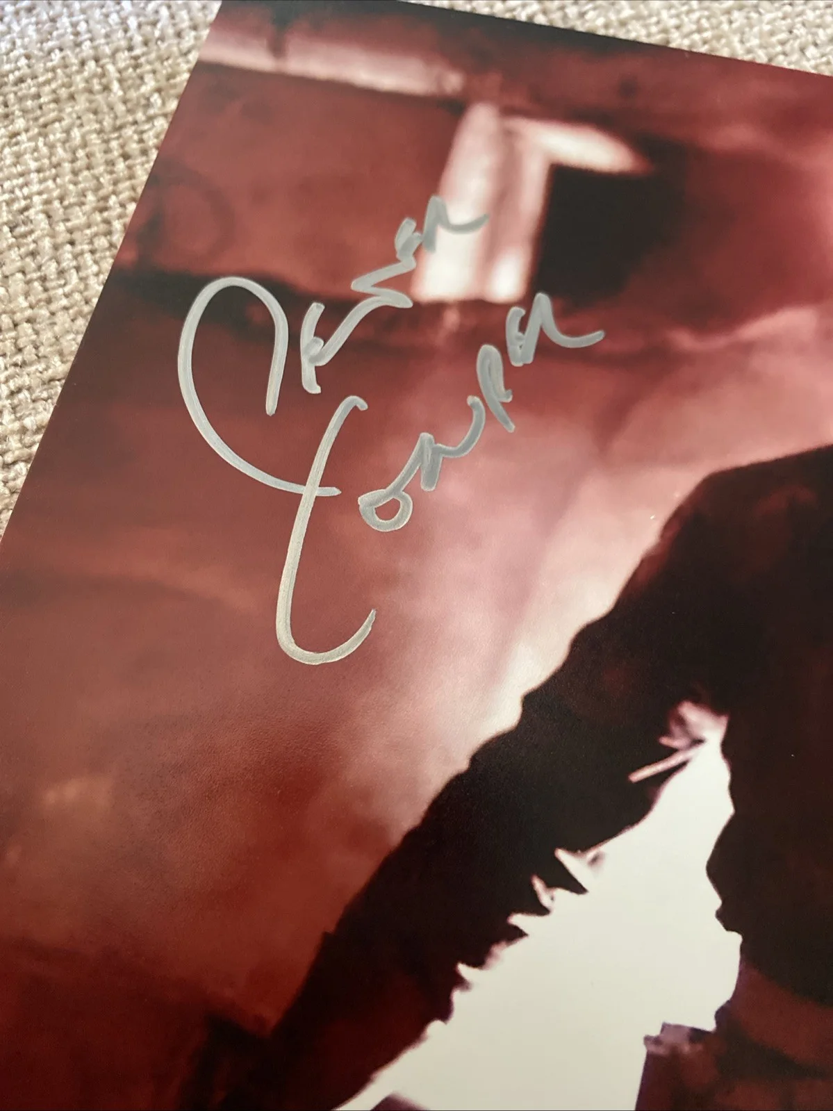Peter Cowper My Bloody Valentine Signed 8x10 Photo Beckett, image 2