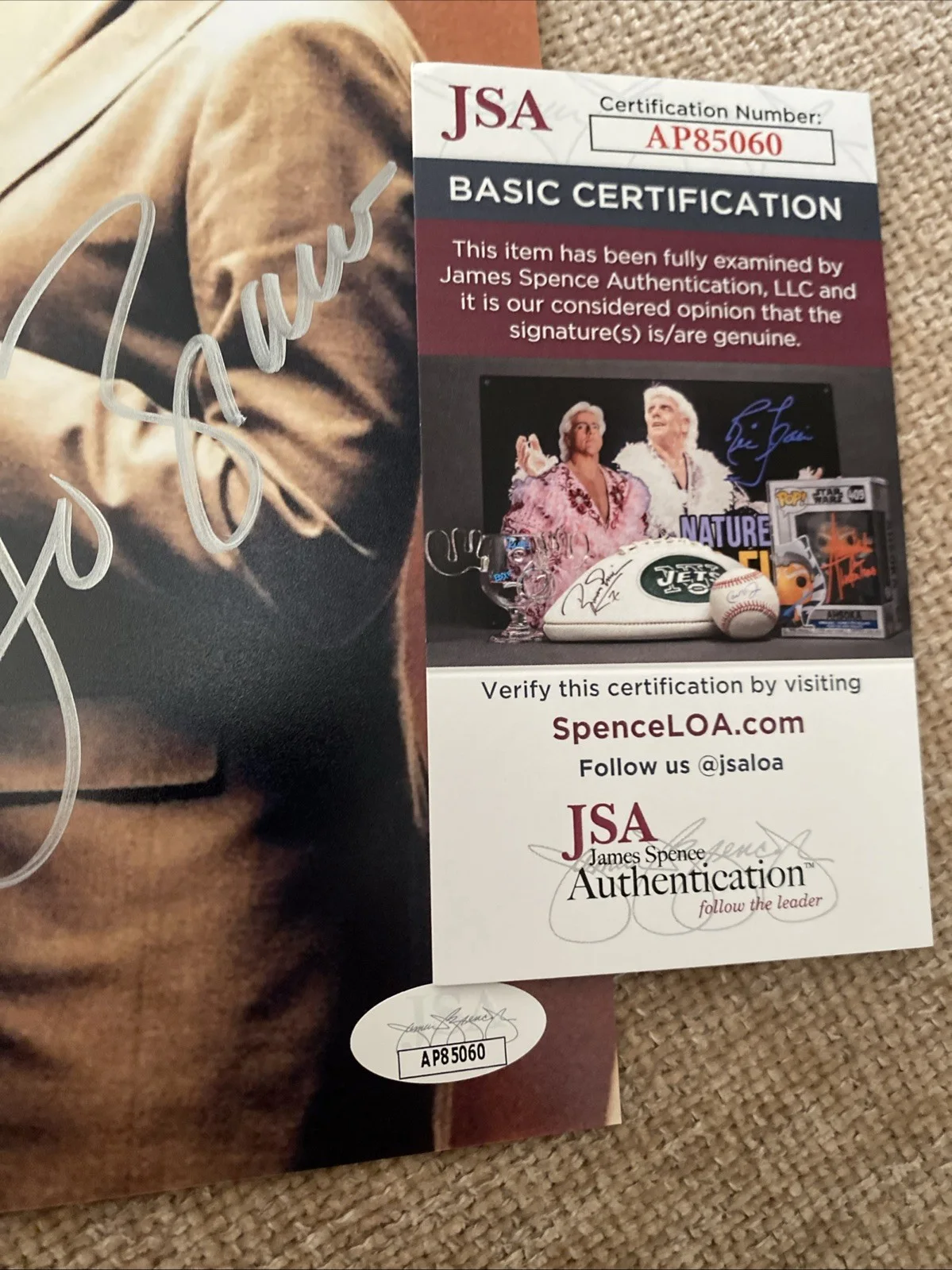 Lorraine Bracco The Sopranos Signed 8x10 Photo JSA, изображение 3
