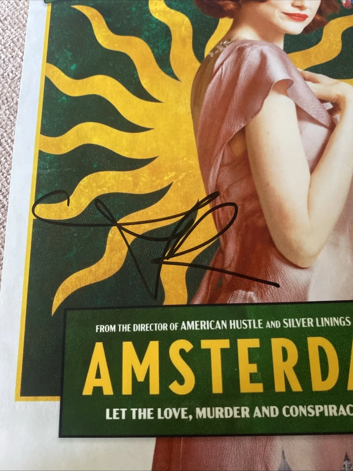 Andrea Riseborough (Amsterdam) Signed 8.5x11 Photo JSA COA, image 2
