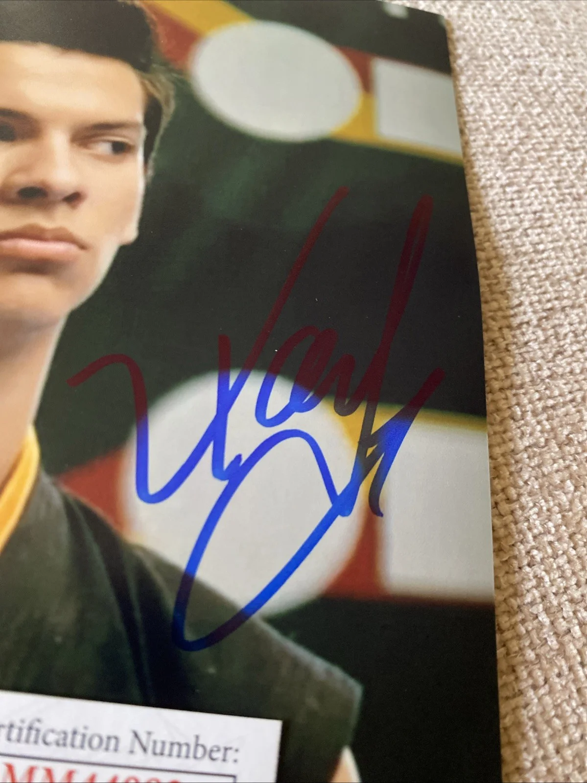 Xolo Mariduena Cobra Kai Signed Photo JSA, image 2