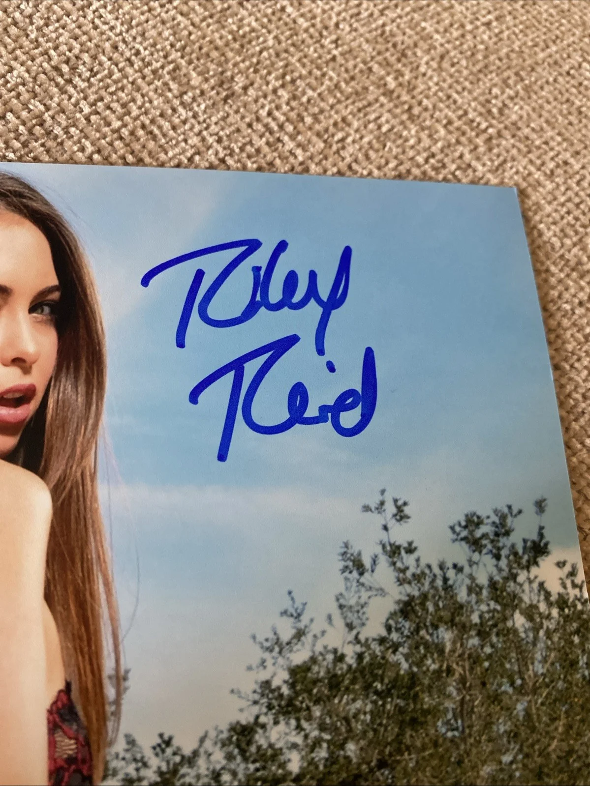 Riley Reid Signed 8x10 Photo JSA COA, image 2