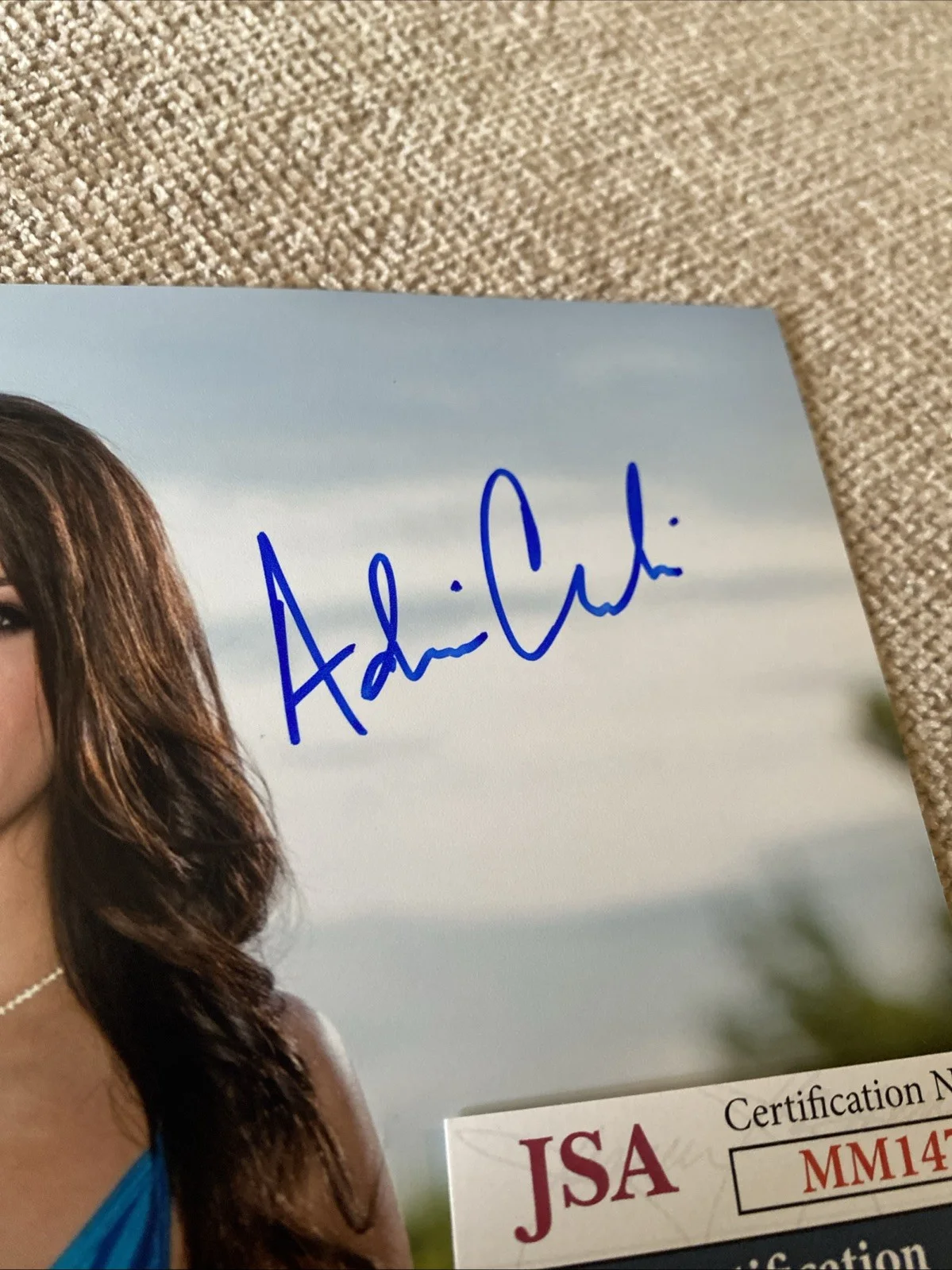 Adriana Chechik Signed 8x10 Photo JSA COA, image 2