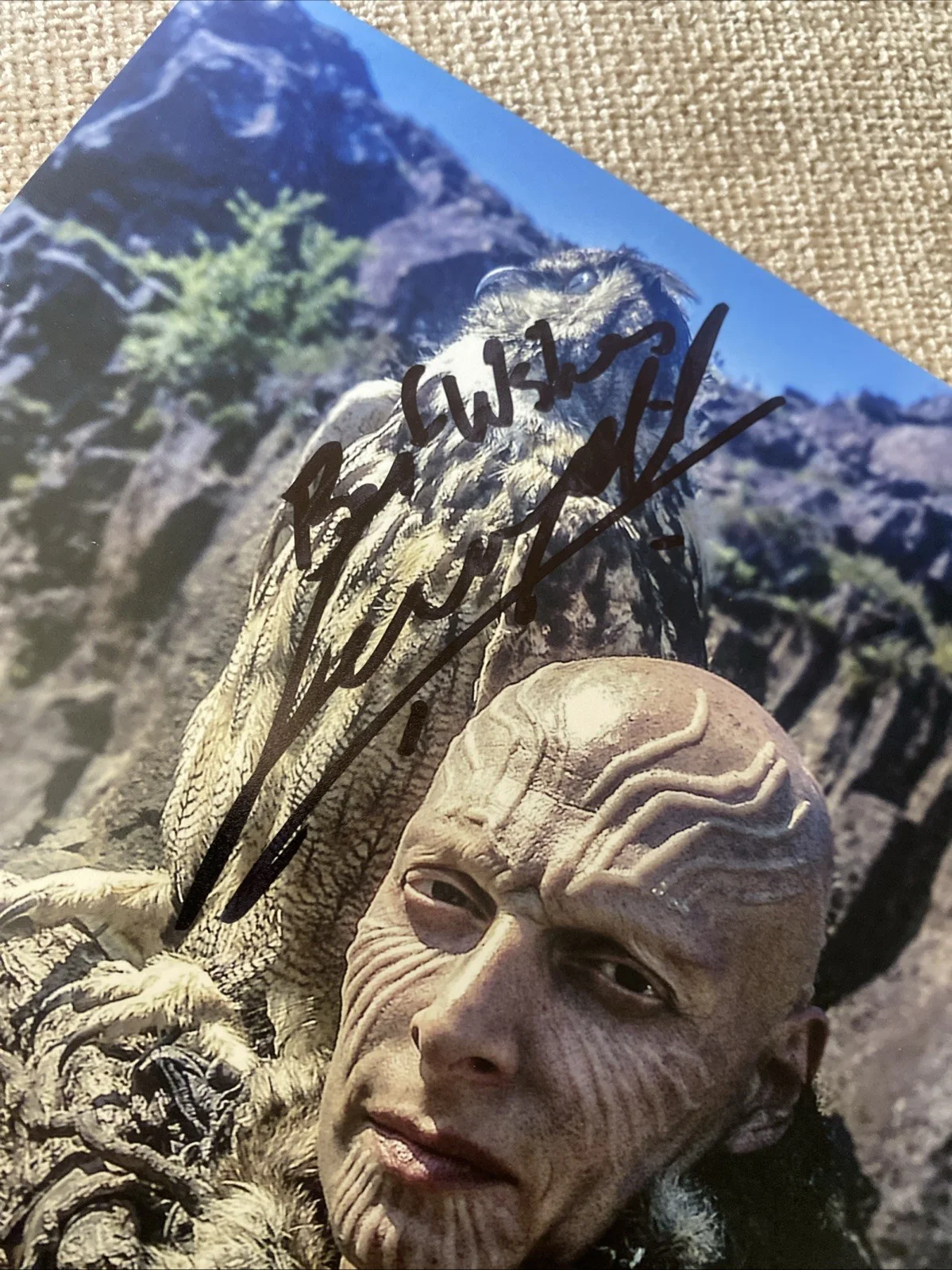 Joseph Gatt Game Of Thrones Thenn Warg Signed 8x10 Photo JSA COA, image 2