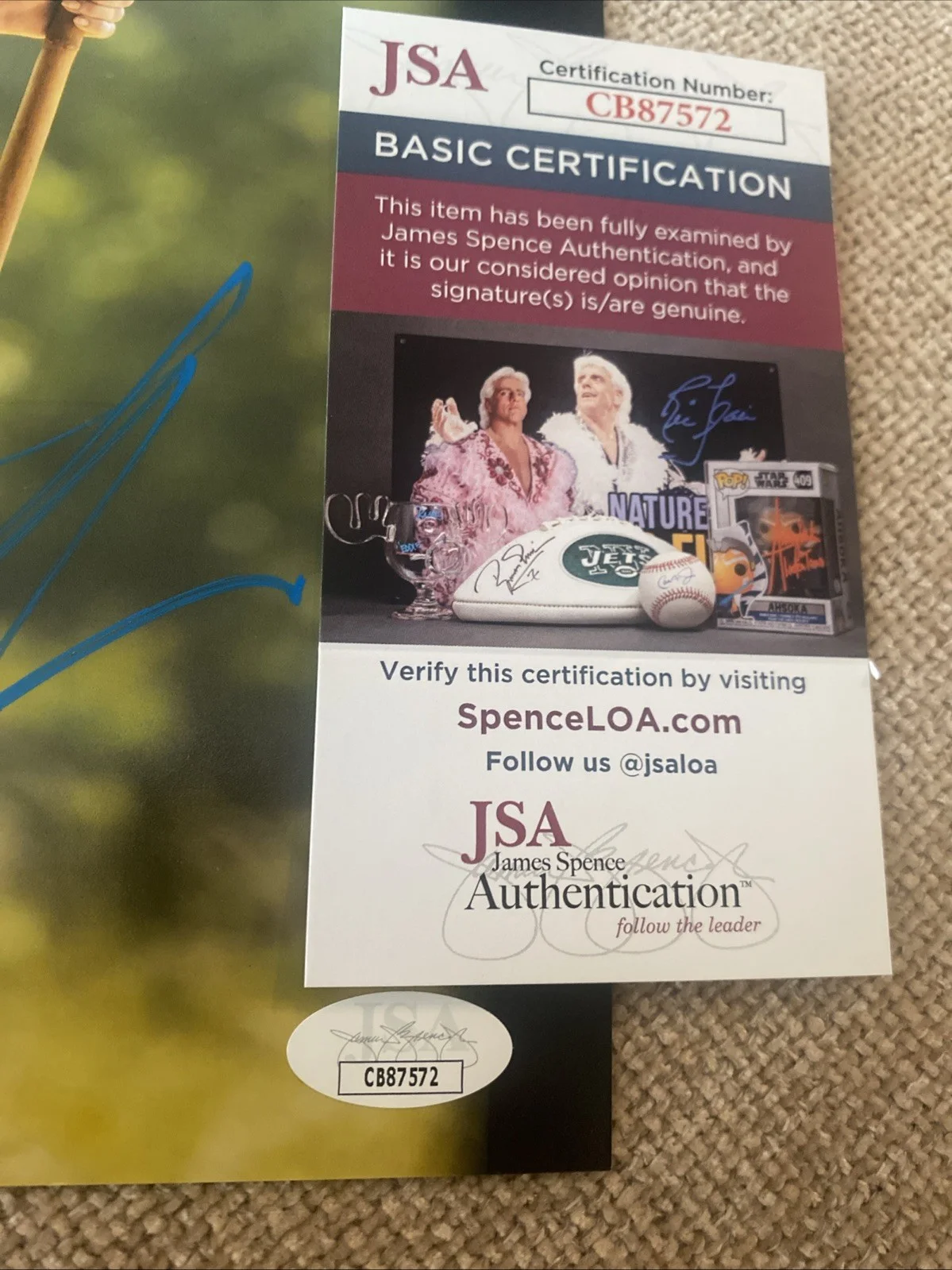 Kathryn Hahn (Agatha All Along) Signed 8x10 Photo JSA COA, изображение 3