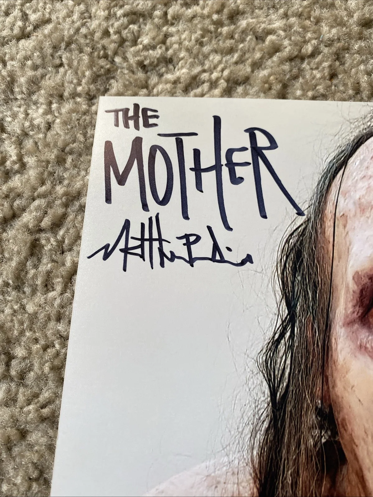 Matthew Patrick Davis Barbarian Mother Signed 8x10 Photo Zobie COA, изображение 2