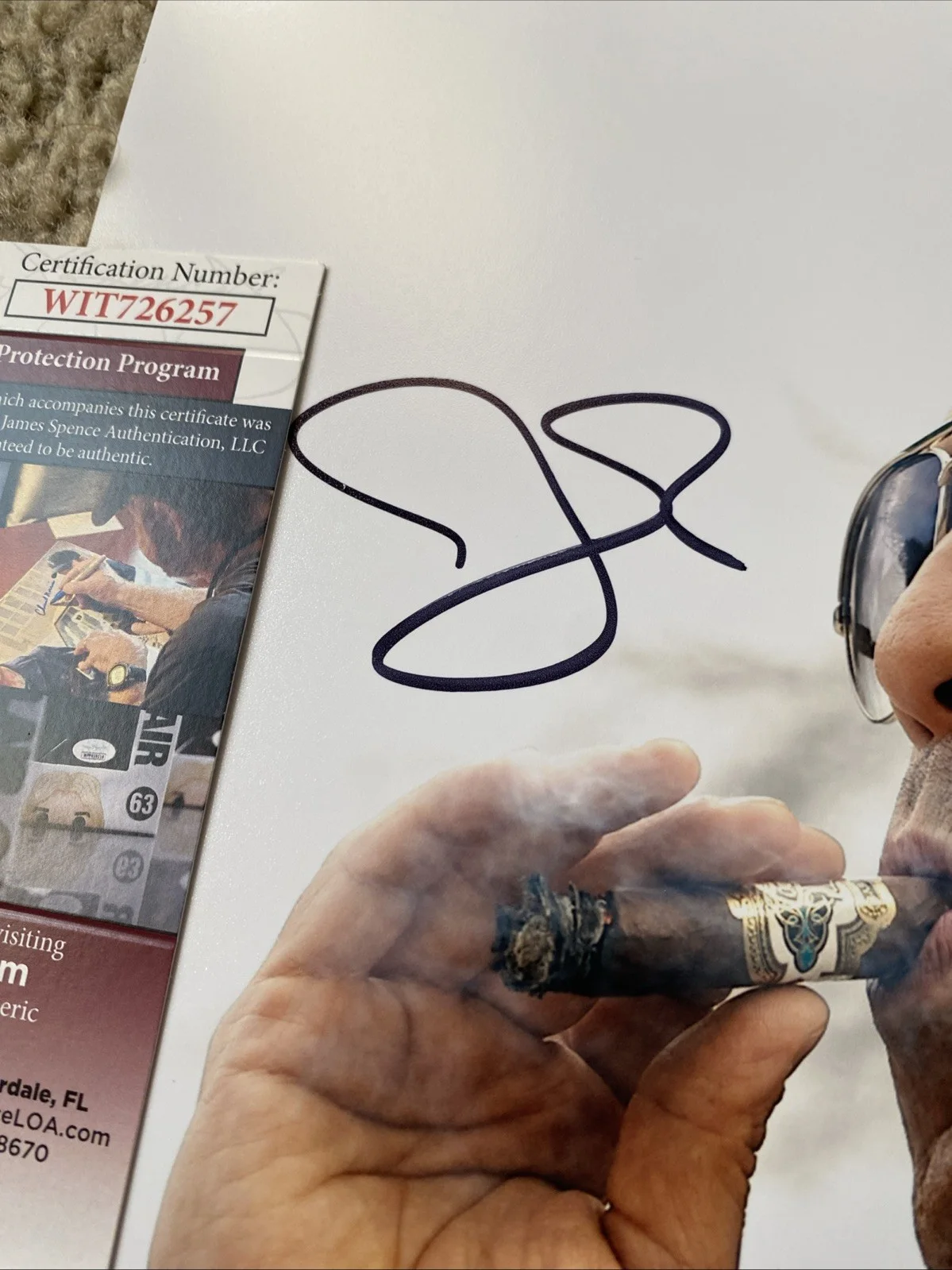 Jeremy Piven (Ari Gold) Entourage Signed 8x10 Photo JSA COA, изображение 2