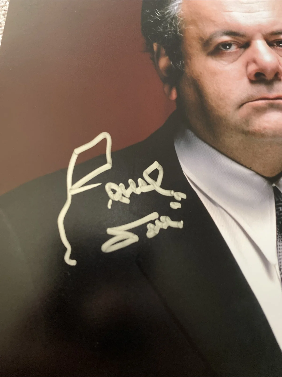 Paul Sorvino (Goodfellas) Signed 8x10 Photo JSA, image 2