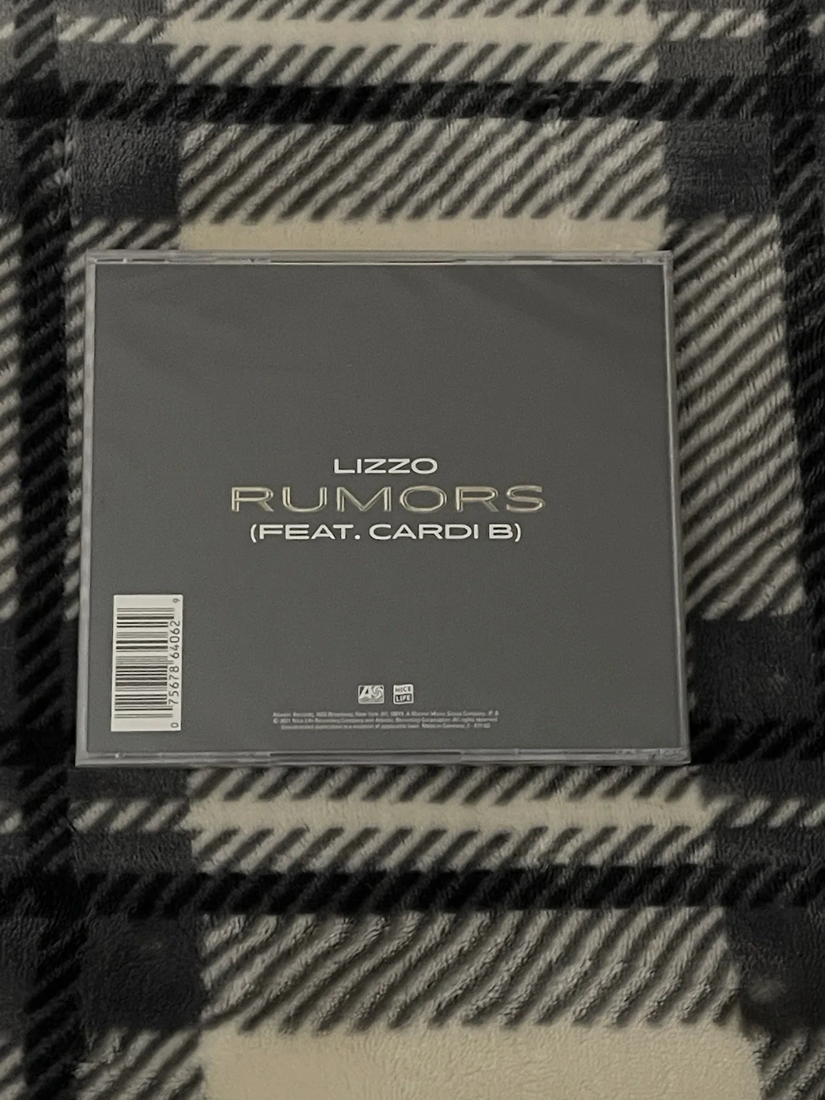 Lizzo Rumors Ft Cardi B Signed Cd Autographed Single New Sealed Ships Fast, image 2