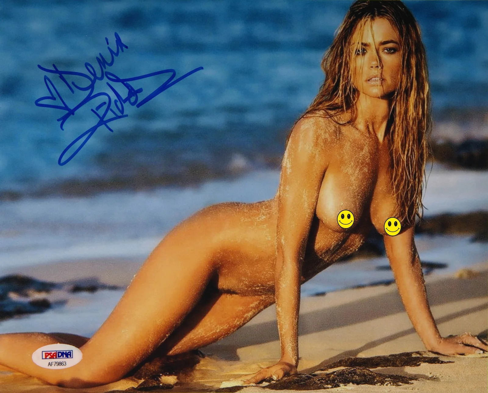 Dennise Richards — Dennise Richards Signed 8x10 Photo PSA COA from Private Signing, image 2