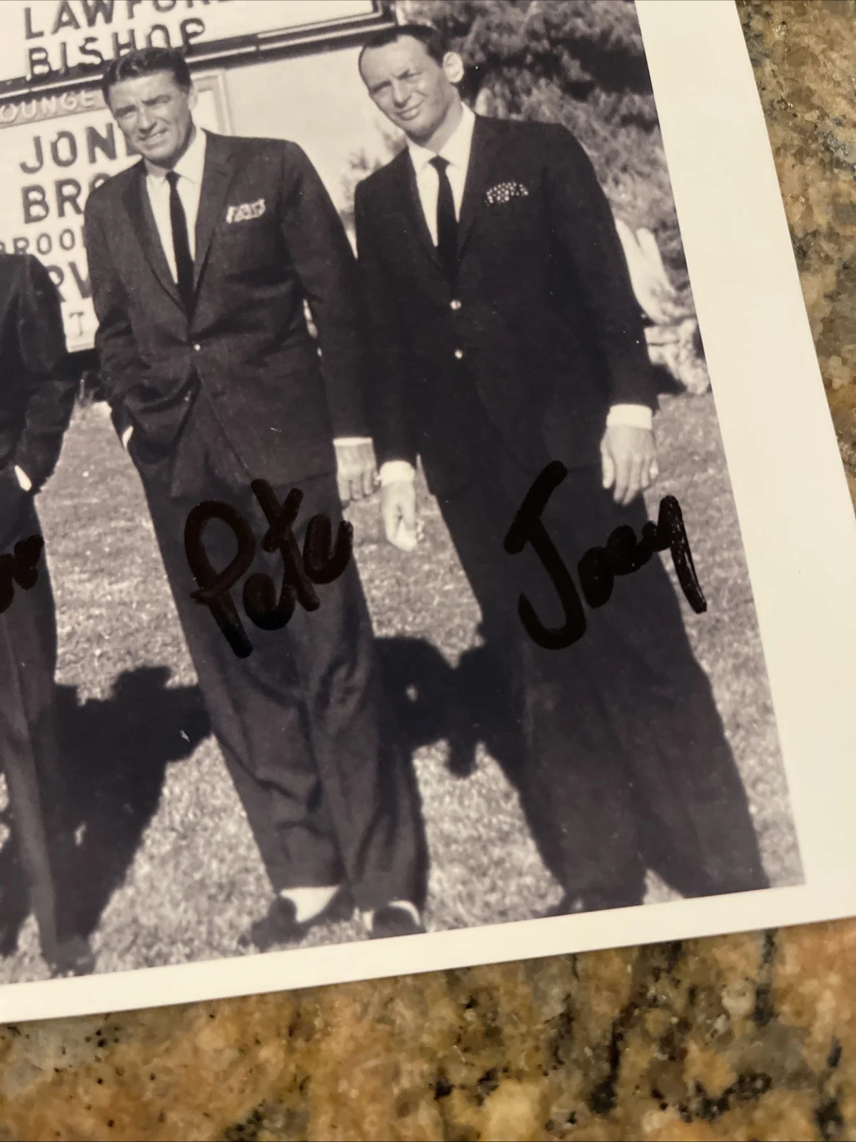 Sammy Davis Jr Vintage Photo Autographed, image 4