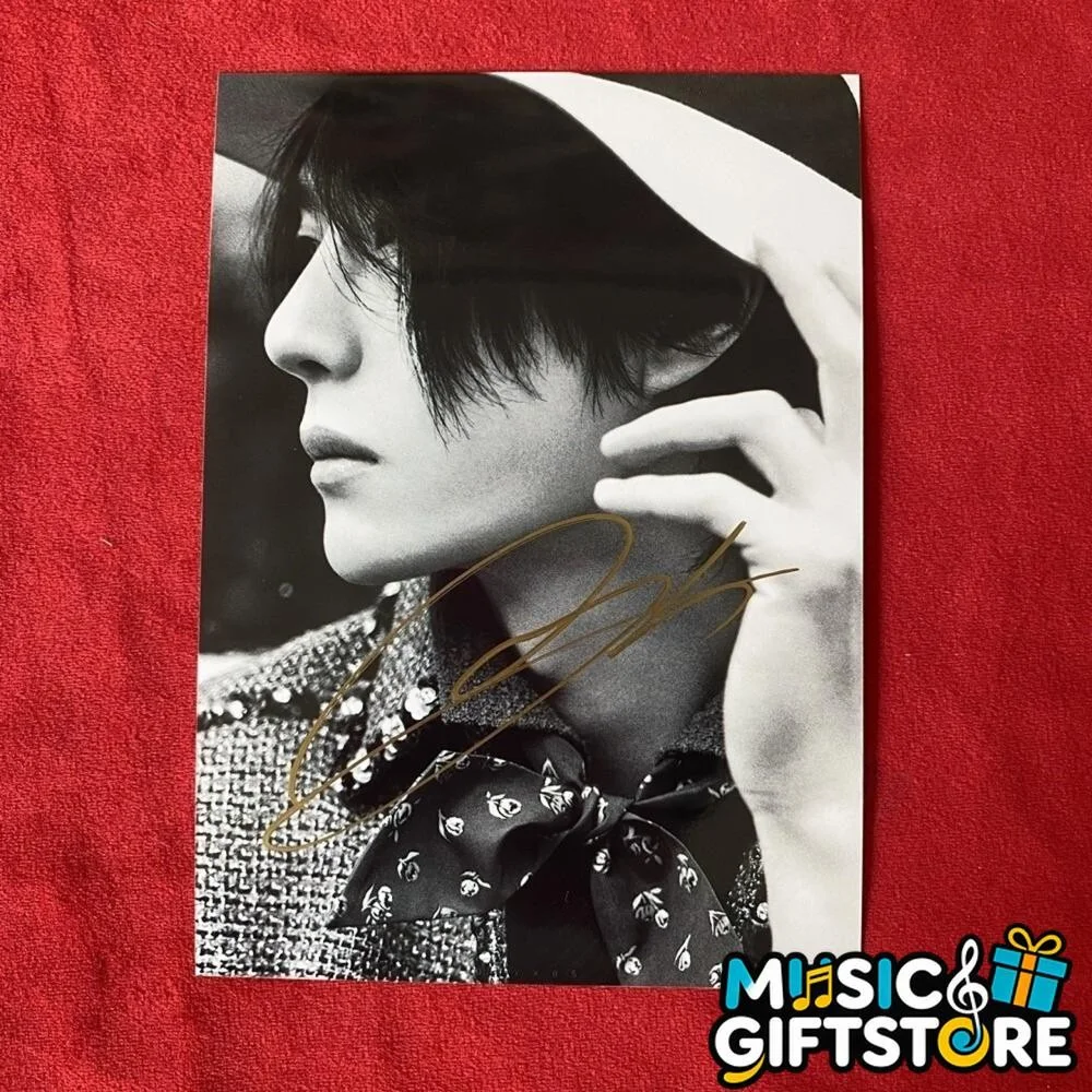 WANG YIBO YI BO PHOTO CARD PICTURE SIGNED AUTOGRAPHED COLLECTION 4*6 2025X #MUGS, изображение 4