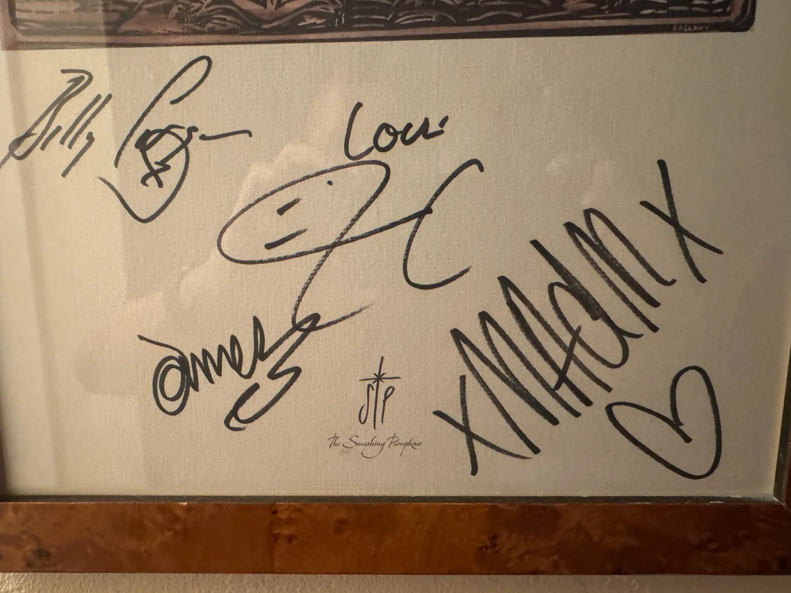 The Smashing Pumpking Band Autograph 2000 All 4 Members - Beckett's Authentic, image 2
