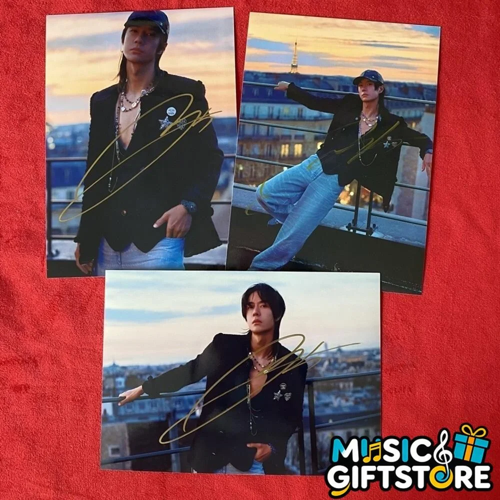 WANG YIBO YI BO PHOTO CARD PICTURE SIGNED AUTOGRAPHED COLLECTION 4*6 2025Z #MUGS, изображение 2
