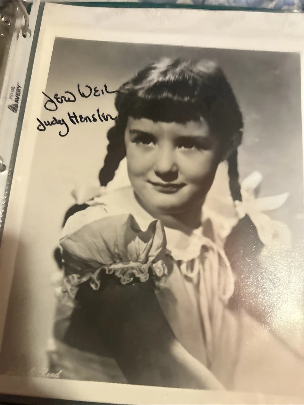 Jeri Weil — Jeri Weil Autographed 8 X 10 Black-And-White Photo Authentic, изображение 2