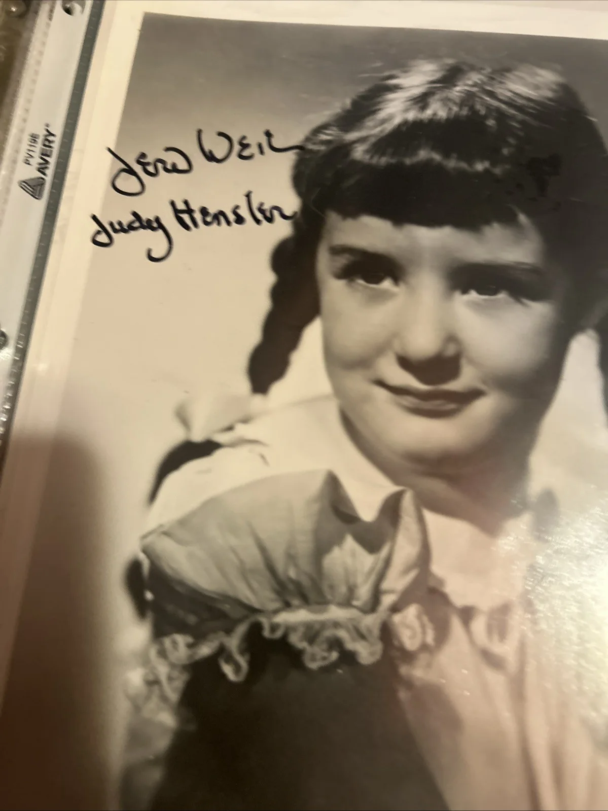 Jeri Weil — Jeri Weil Autographed 8 X 10 Black-And-White Photo Authentic, изображение 3
