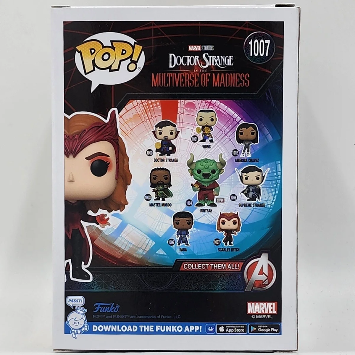 Elizabeth Olsen — Elizabeth Olsen Signed Glow-In-The-Dark Funko (1007) w/ Beckett, изображение 2