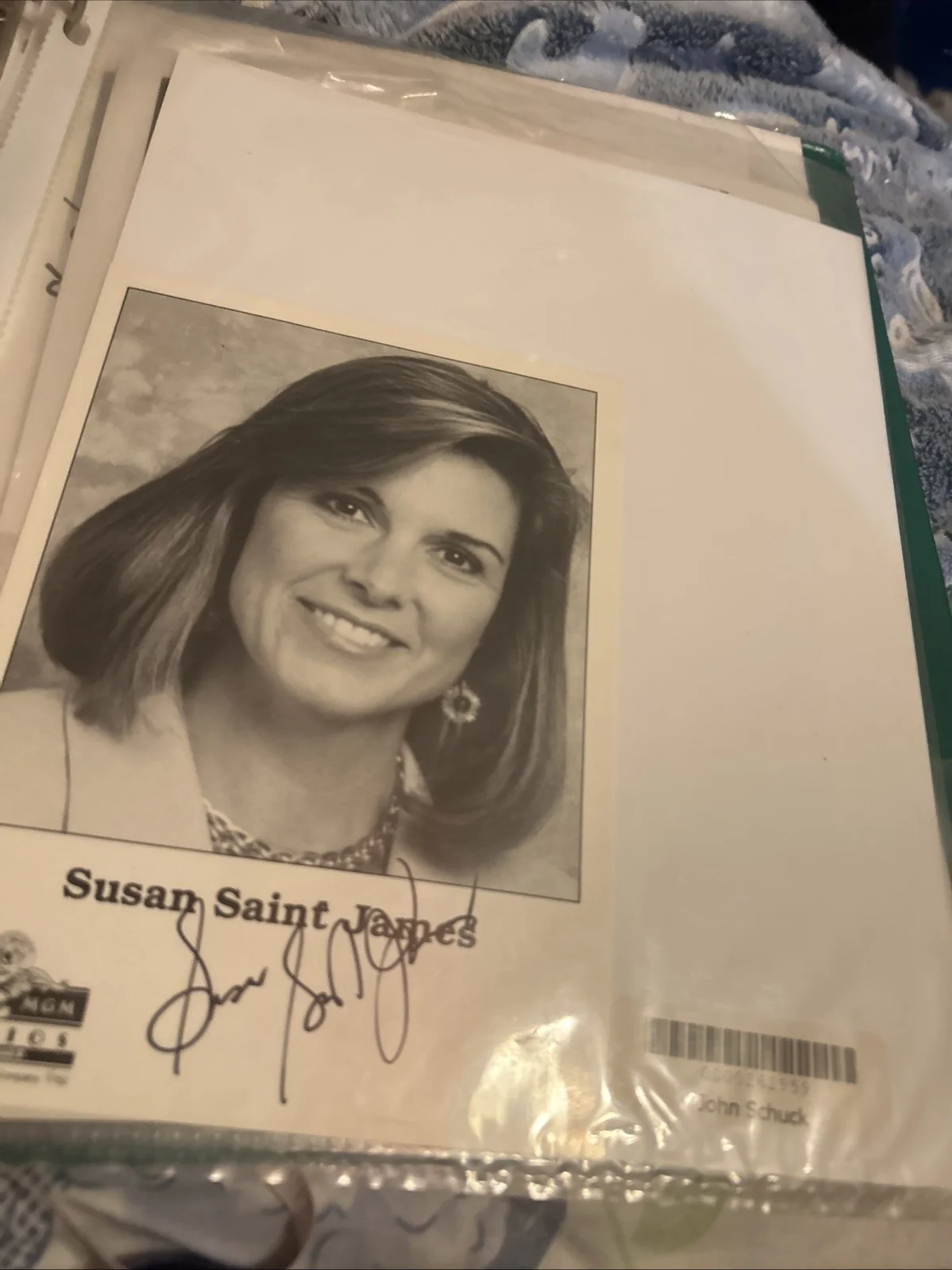 Susan St. James — Susan Saint James 5 X7 Autographed Black-And-White Photo, изображение 3
