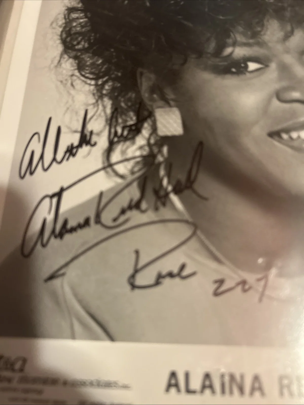 Alaina Reed — Alaina Reed Autographed 8 X 10 Black-And-White Photo Authentic, изображение 5
