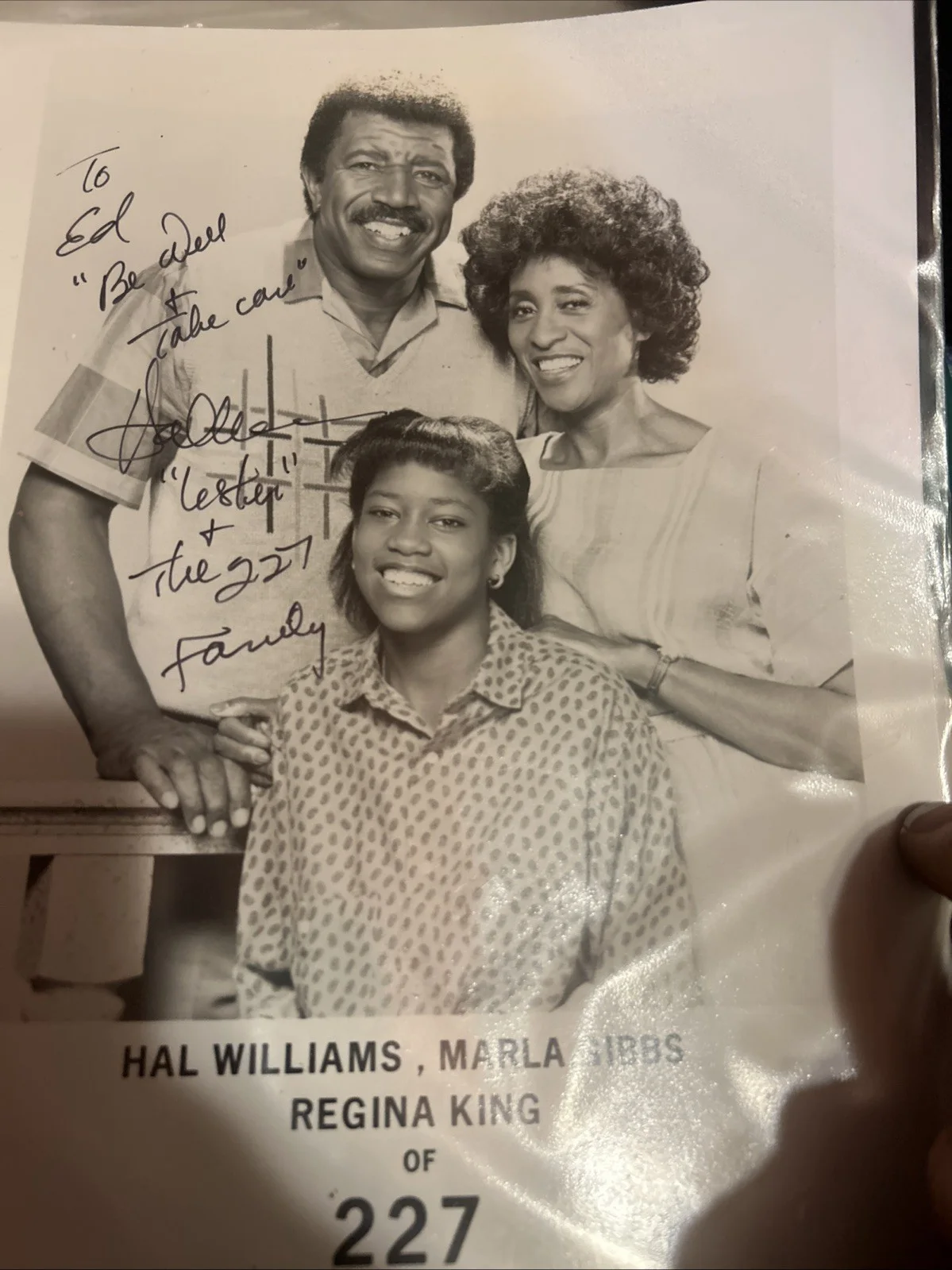 Hal Williams — Hal Williams 8 X 10 Black-And-White Autographed Photo Authentic, image 5