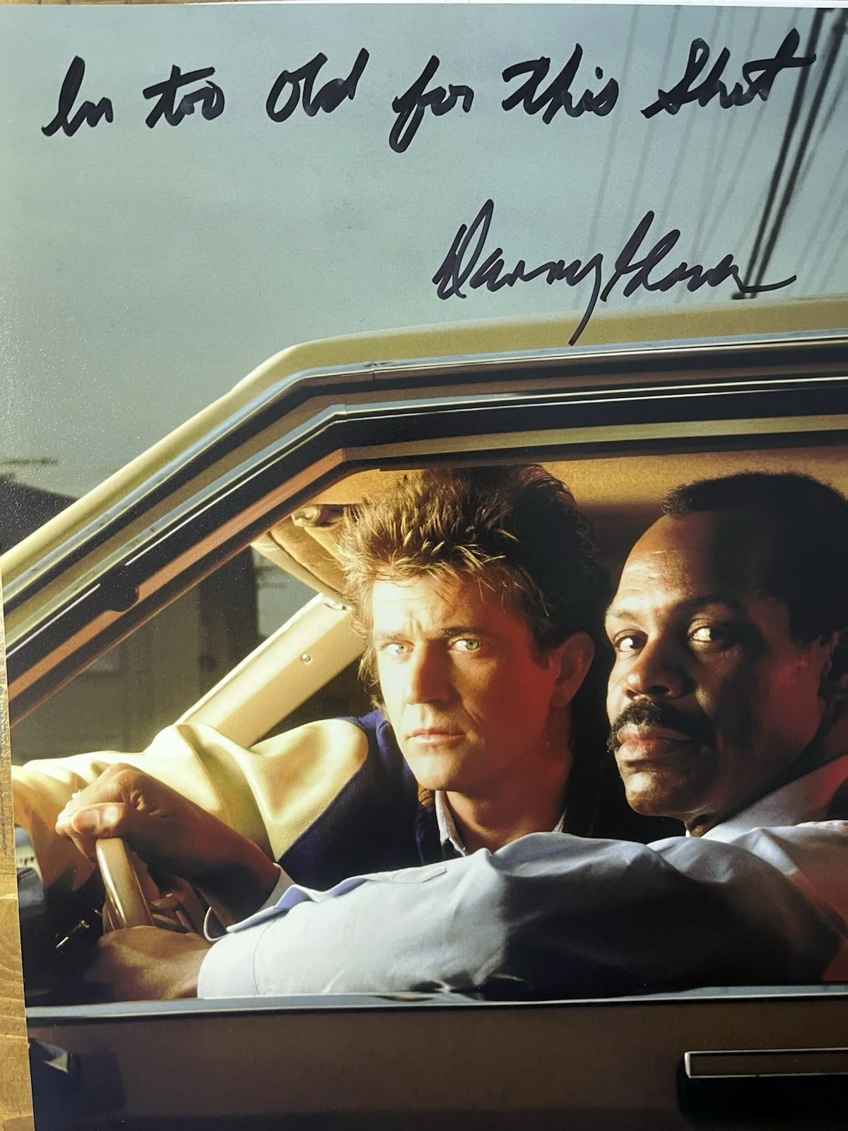 Danny Glover — Danny Glover Signed Autograph 8x10 Photo W/Coa - Lethal Weapon-PSA-, image 3