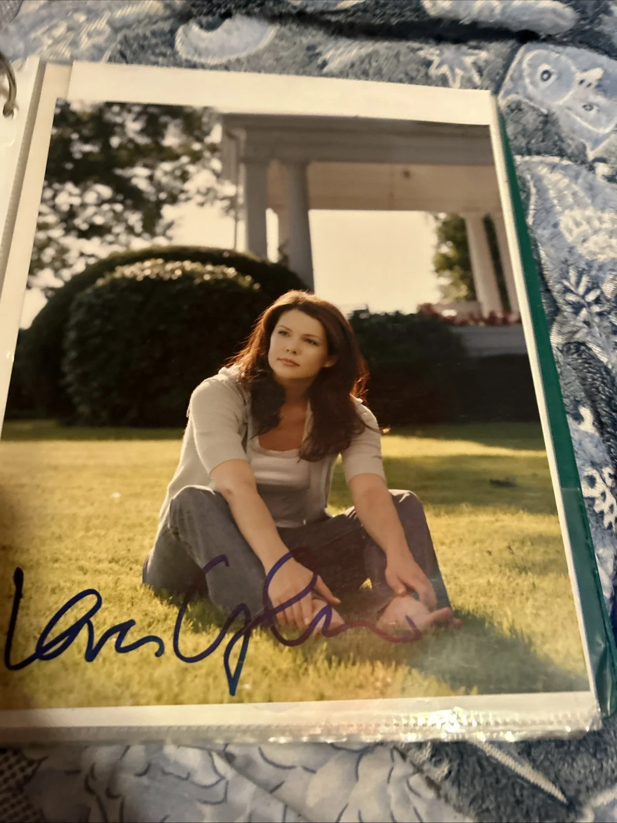 Lauren Graham — Lauren Graham Autographed 8 X 10 Color Photo Gilmore Girls, изображение 4