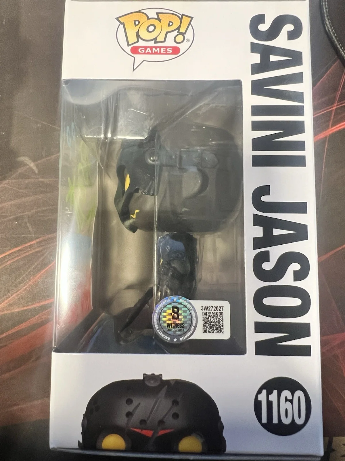 Ari Lehman — Ari Lehman Autographed Saving Jason Funko Pop! Becket Witness!!!! 1160, изображение 2