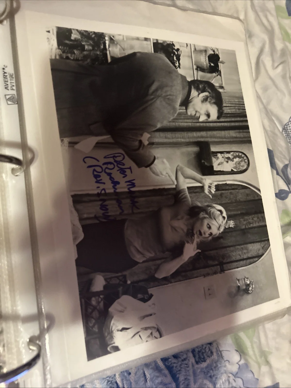 Peter Mark Richman — Peter Mark Richman Threes Company Autographed Photo 8 X 10, image 4