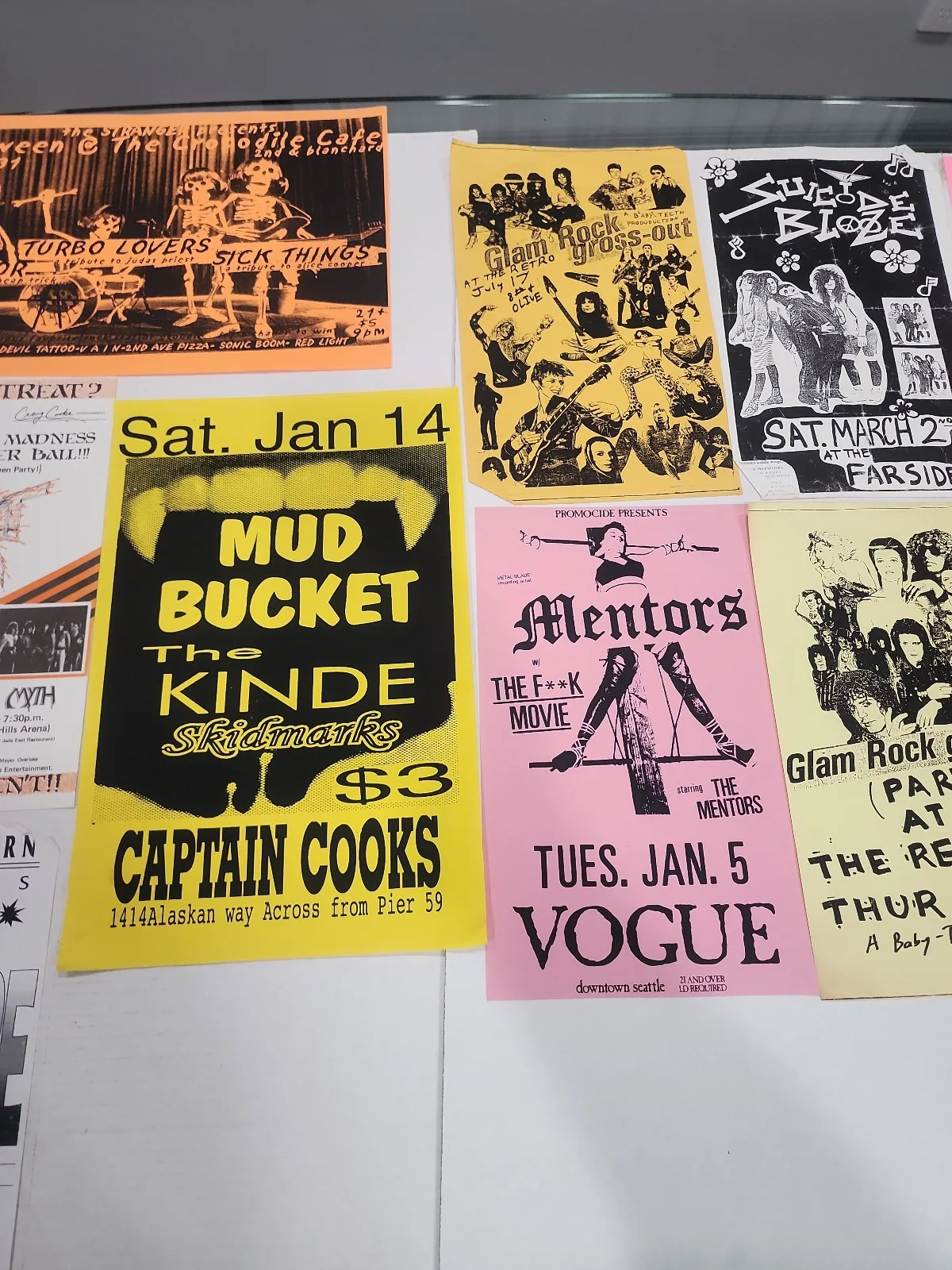 Seattle/Northwest Concert Poster Flyer Lot of 28 Vintage 1980s-90s Public Enemy+, изображение 4