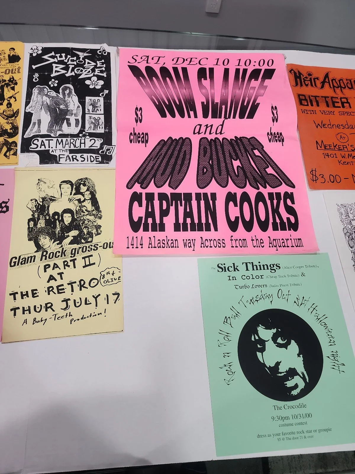 Seattle/Northwest Concert Poster Flyer Lot of 28 Vintage 1980s-90s Public Enemy+, изображение 5